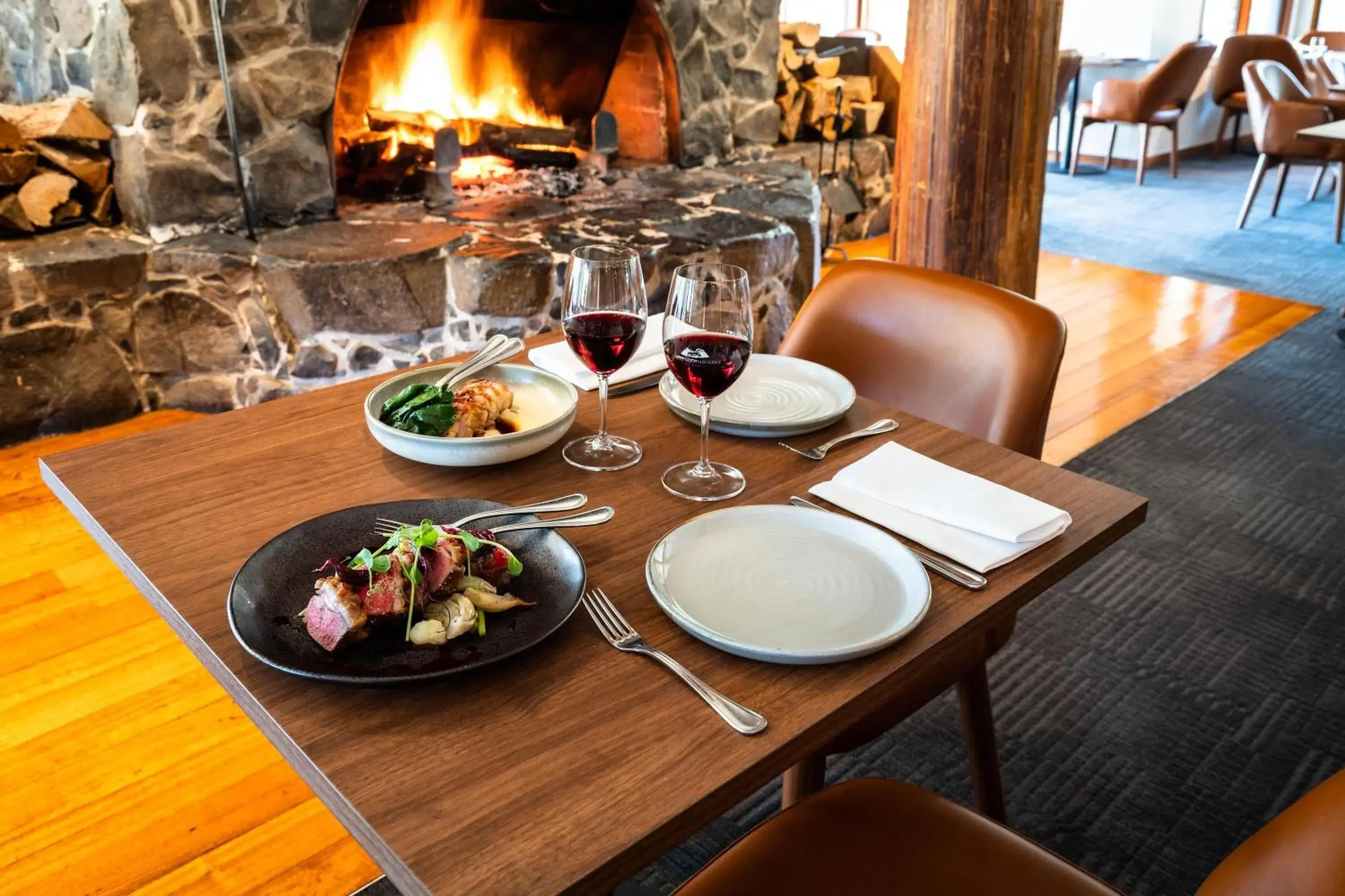 Restaurant/places to eat in Peppers Cradle Mountain Lodge Restaurant/places to eat in Peppers Cradle Mountain Lodge