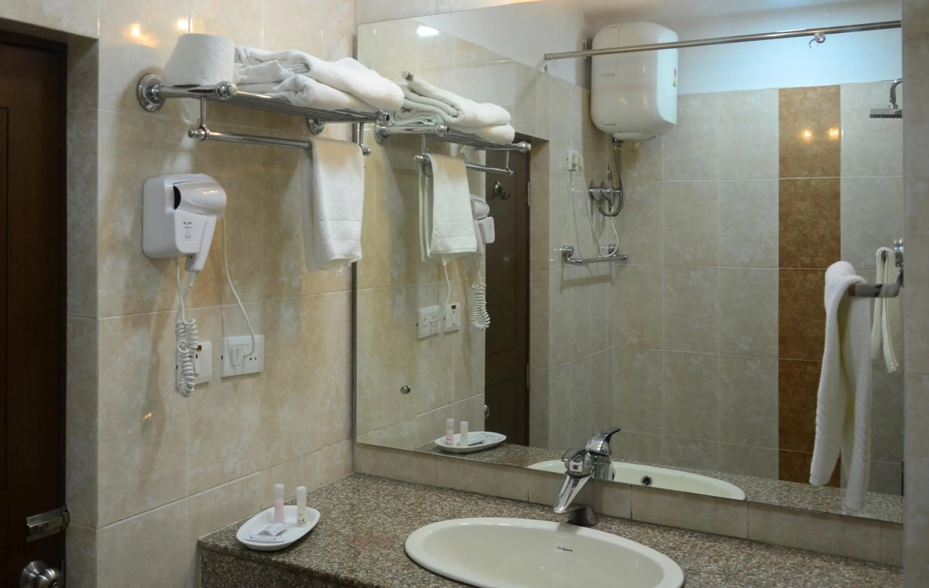 Shower in The Cindrella Hotel