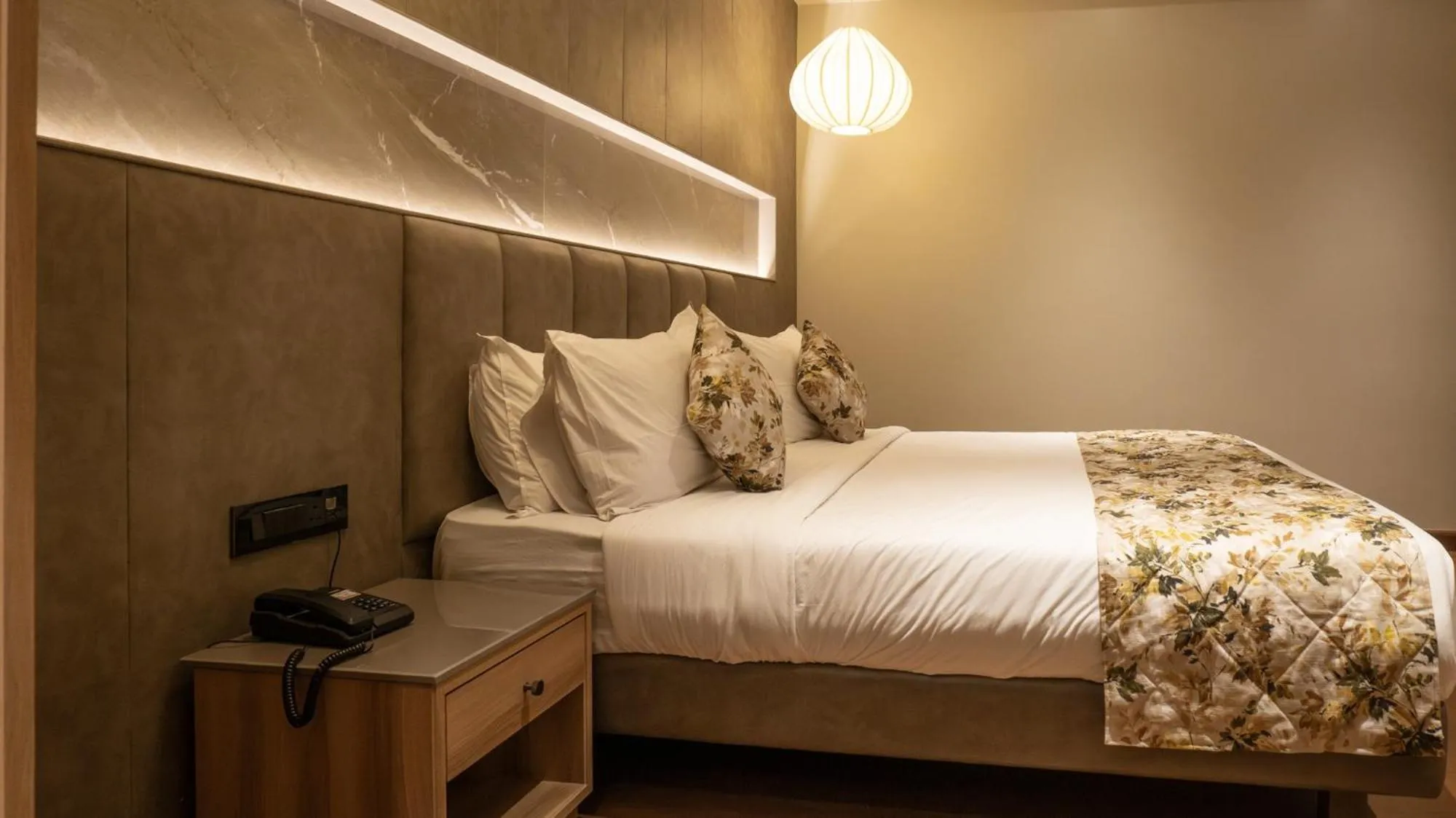 Bed in The Cindrella Hotel