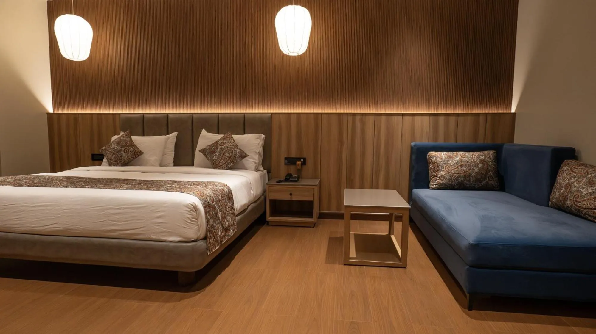 Bed in The Cindrella Hotel