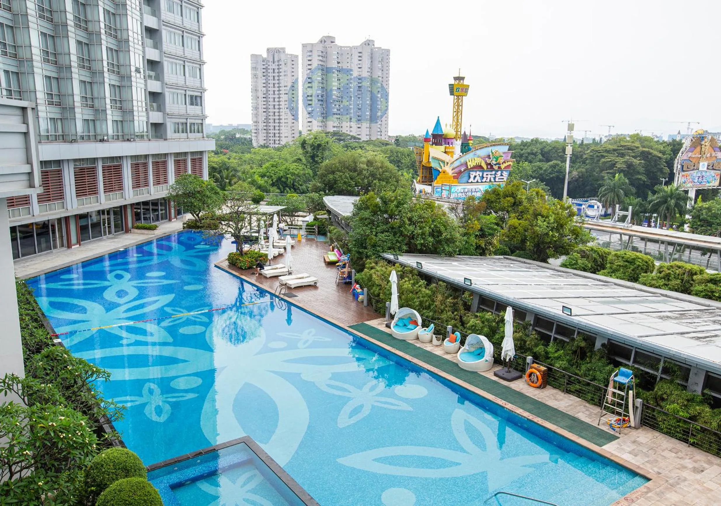 Aqua park in The Westin Shenzhen Nanshan