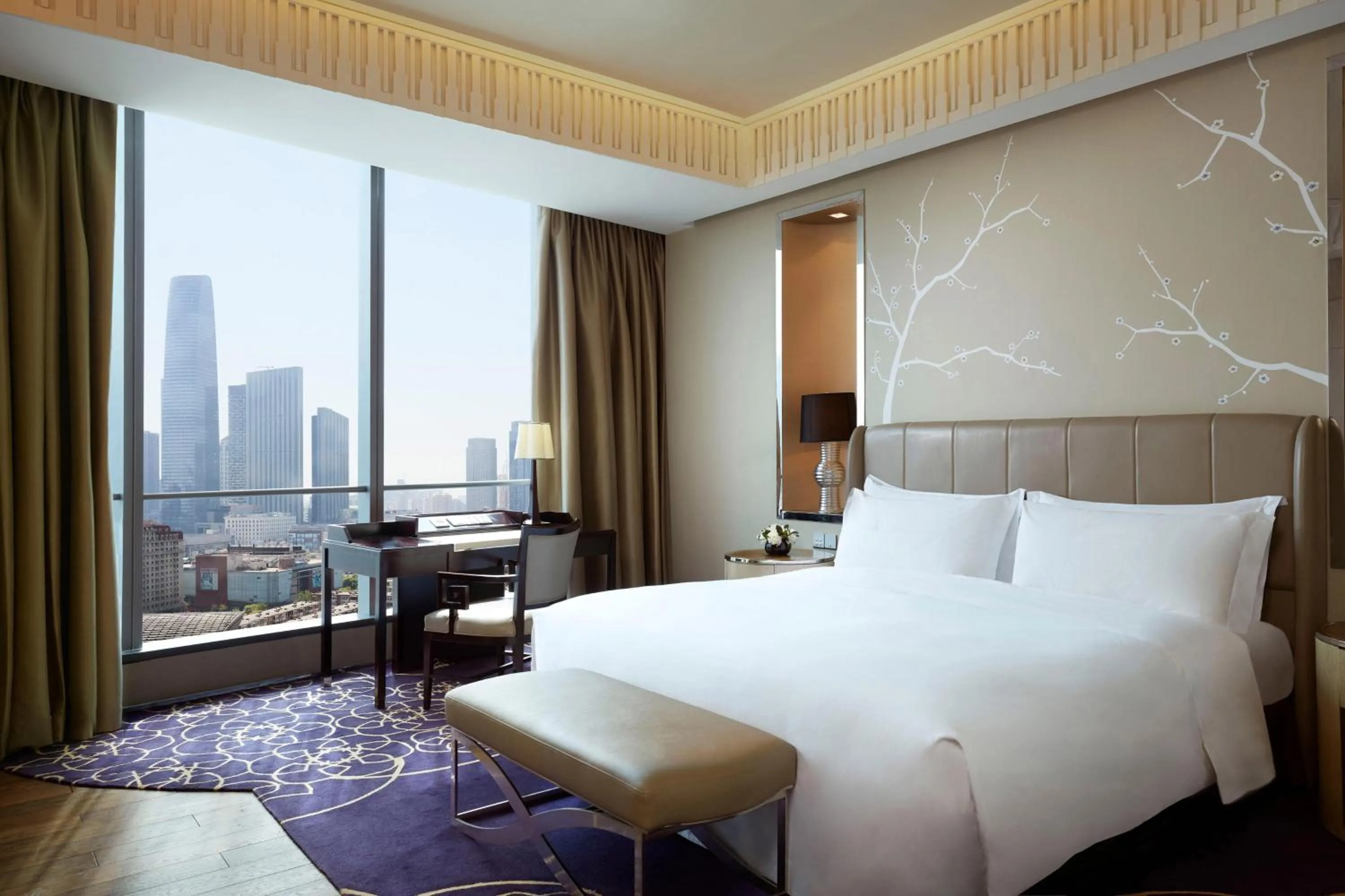 Bedroom, Bed in The St. Regis Tianjin
