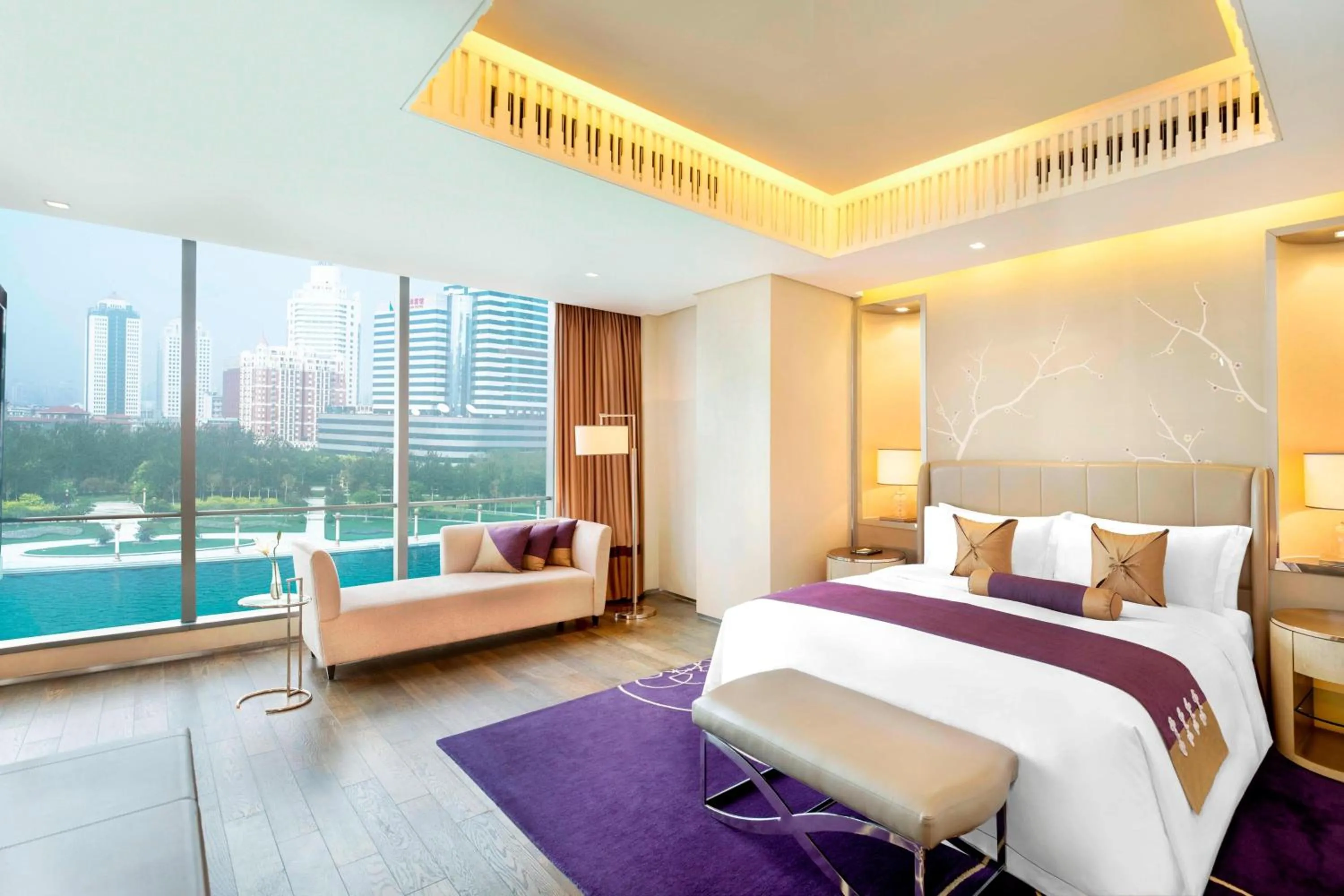 Bedroom, Bed in The St. Regis Tianjin