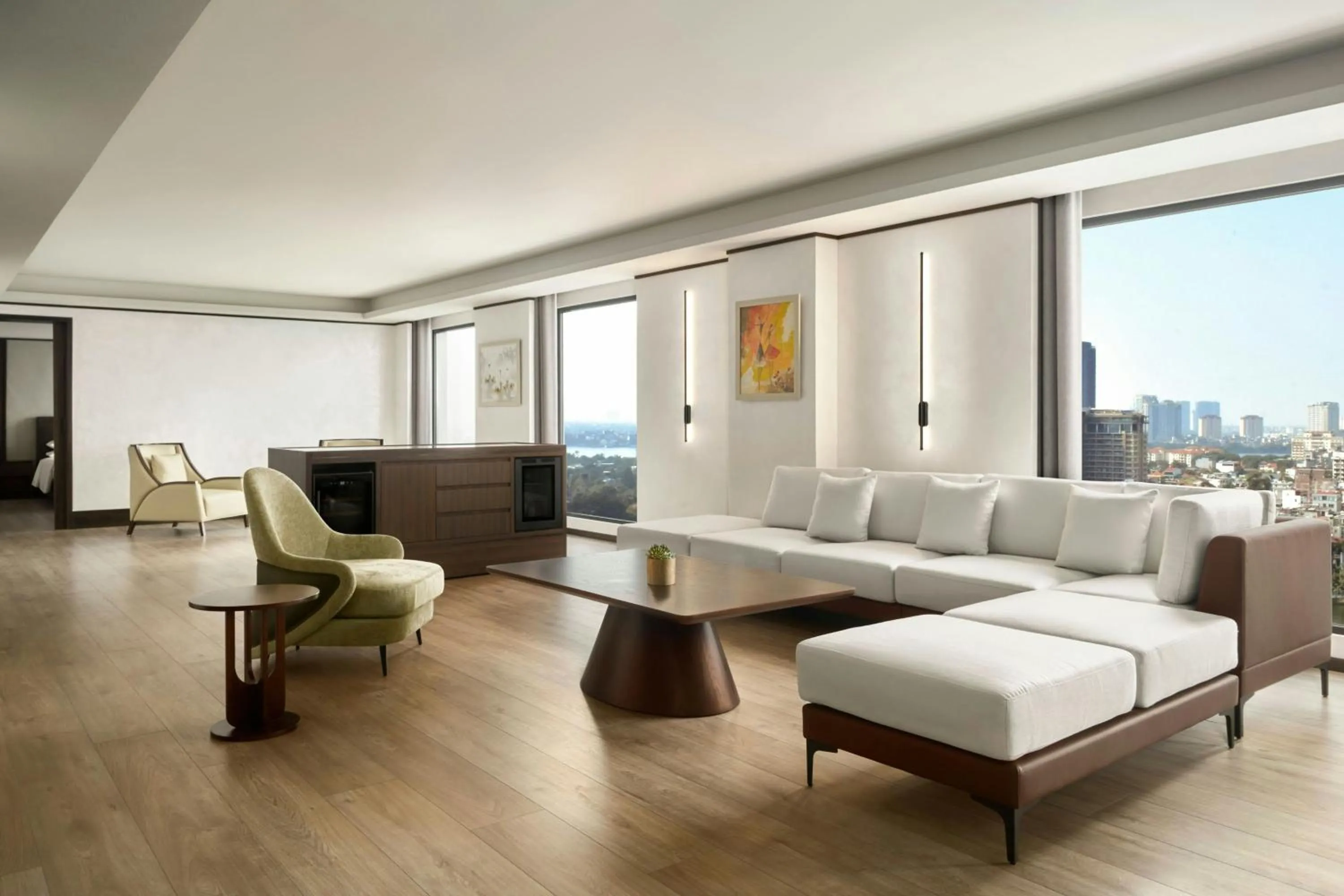 Living room in Sheraton Hanoi Hotel