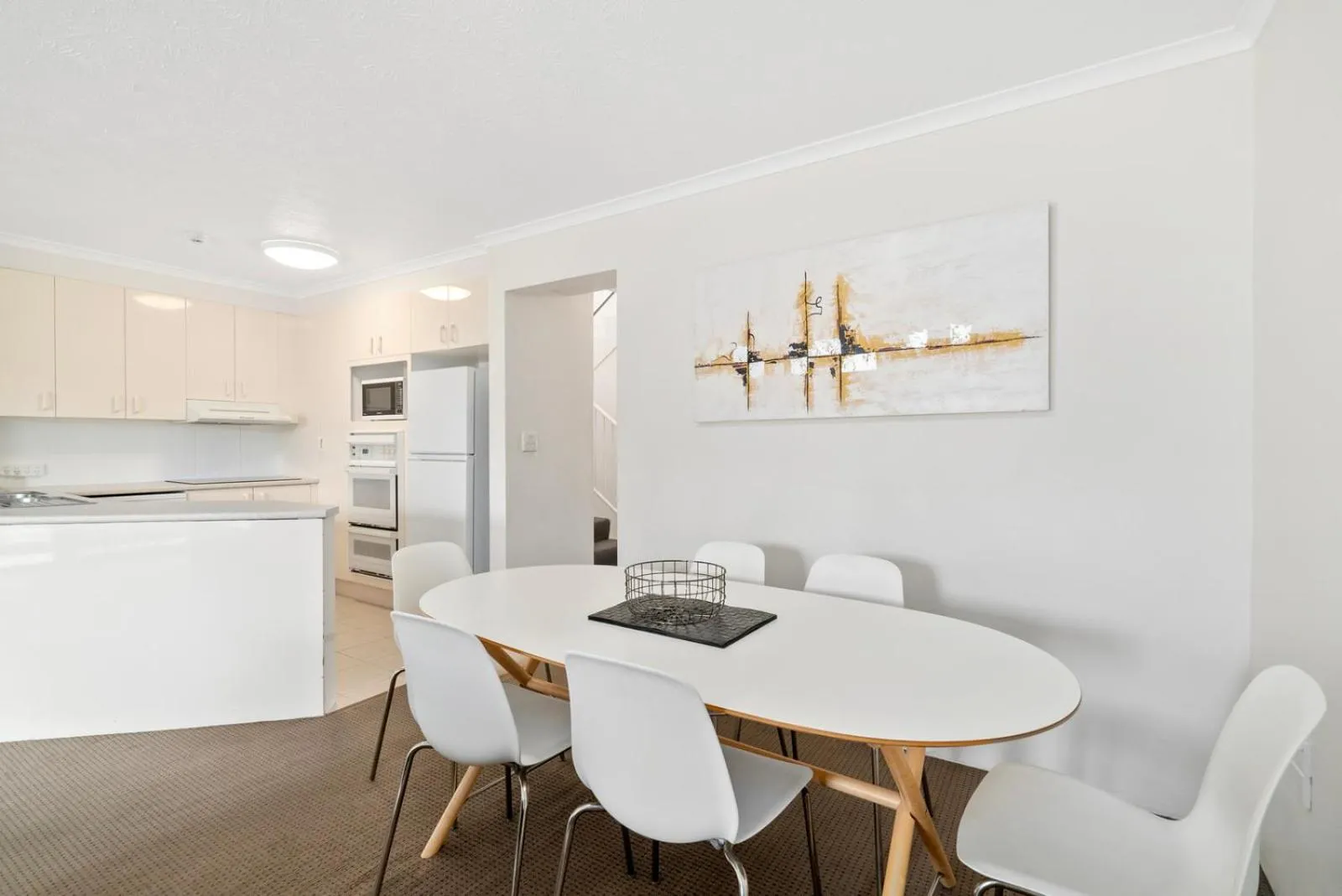 Dining area in Markham Court
