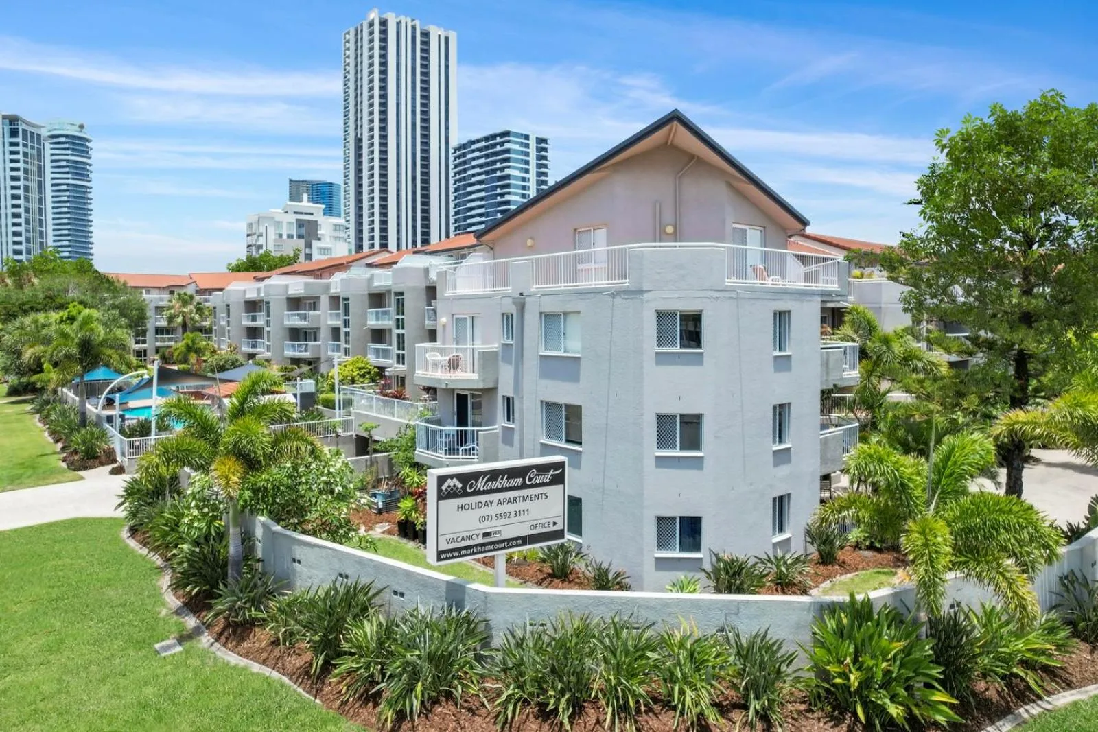 Property building in Markham Court