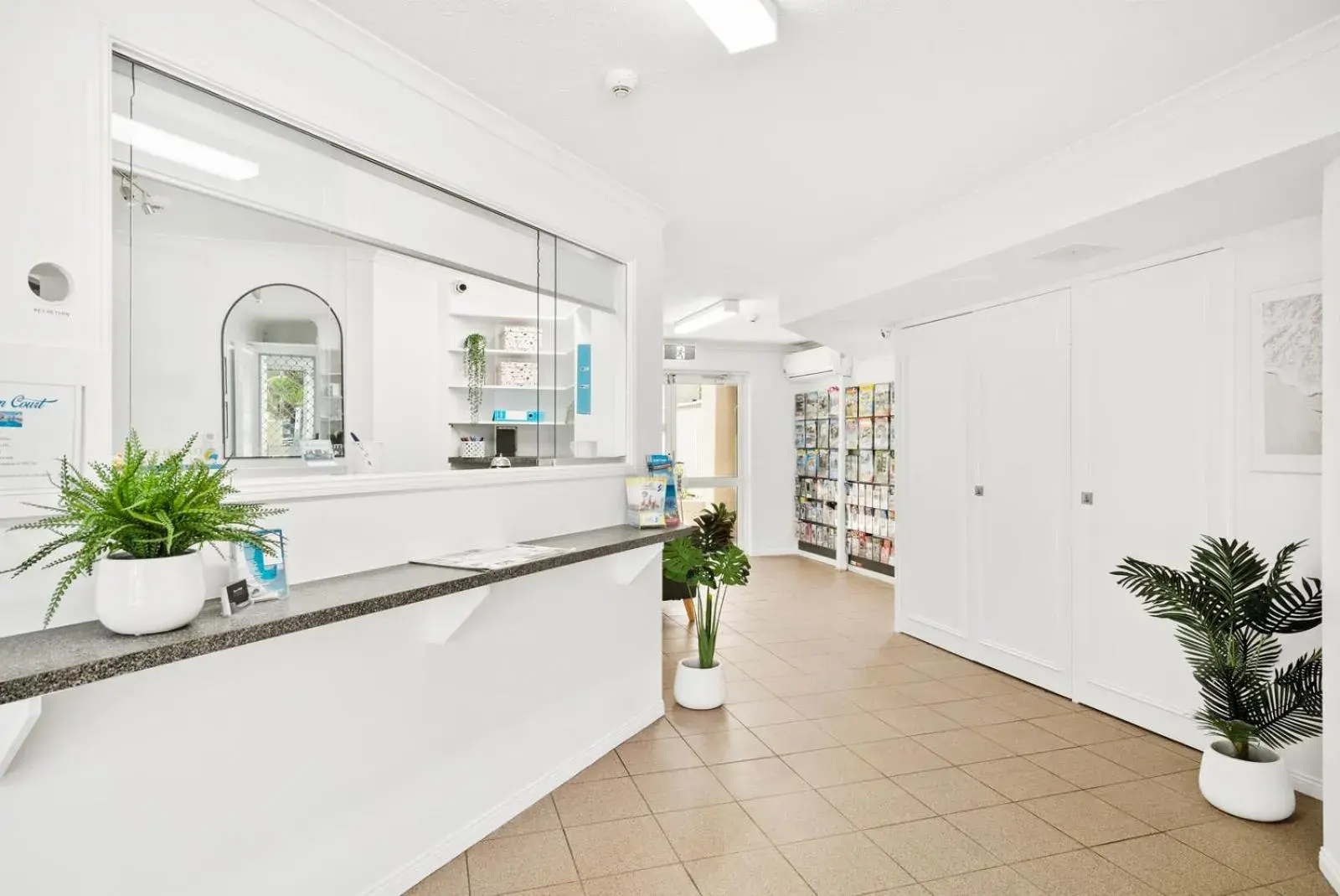 Lobby or reception in Markham Court Lobby or reception in Markham Court