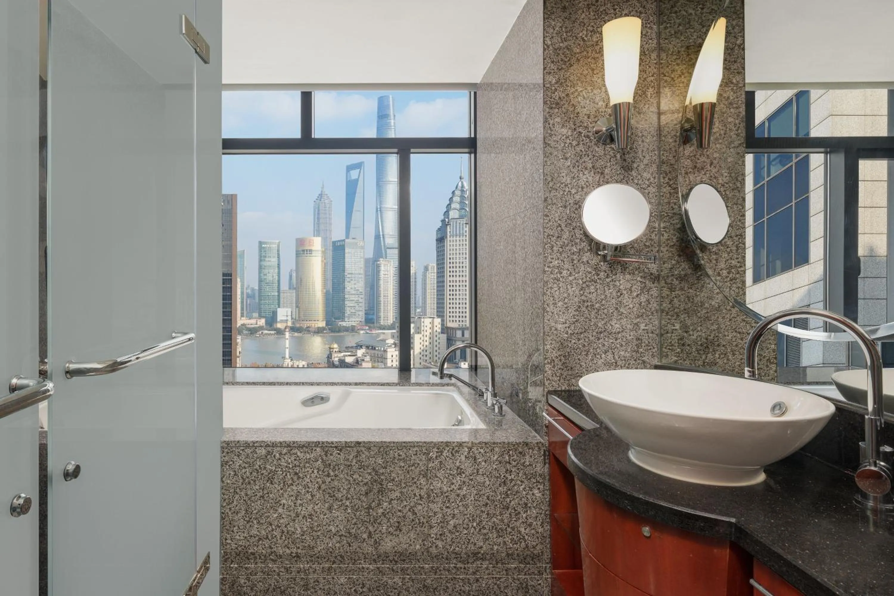 Bathroom in The Westin Bund Center, Shanghai