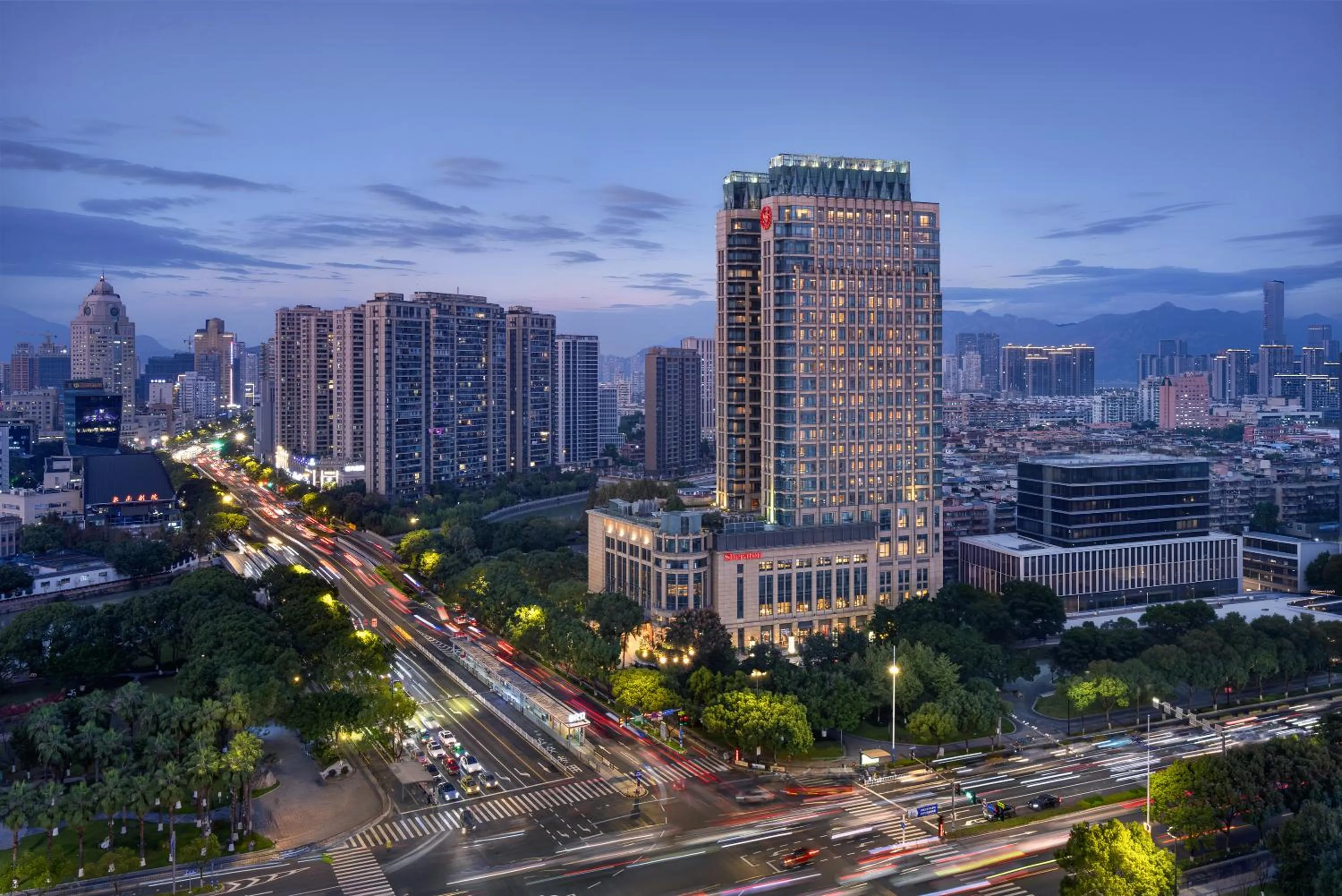 Property building in Sheraton Wenzhou Hotel