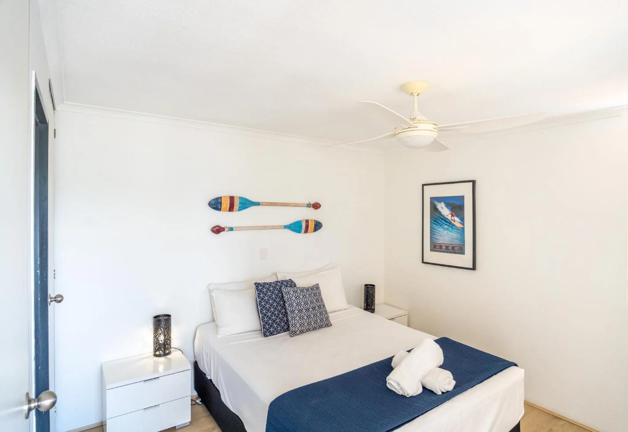 Bedroom, Bed in Grosvenor Beachfront Apartments Surfers Paradise
