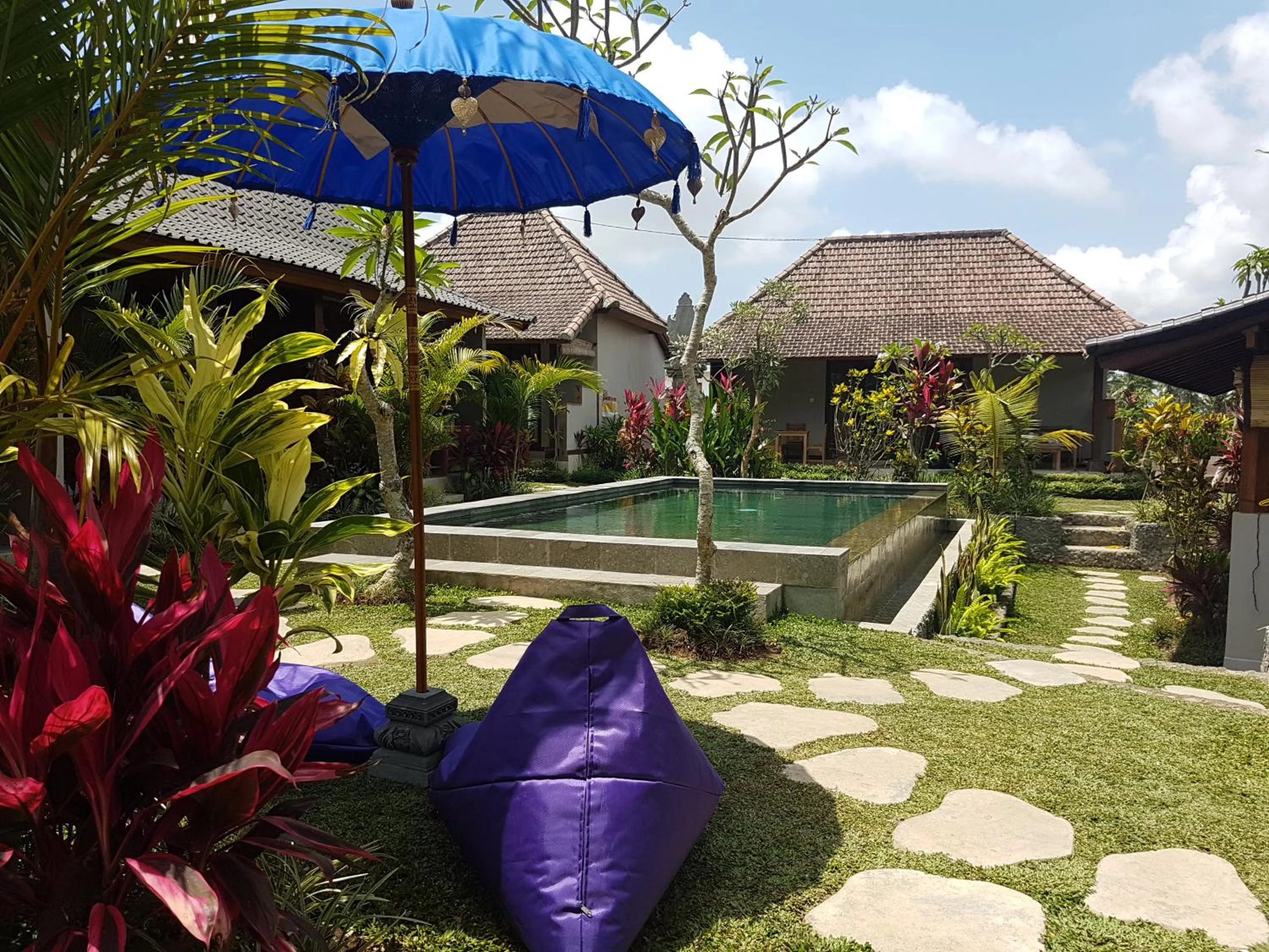 Garden in Buda Cottage Ubud