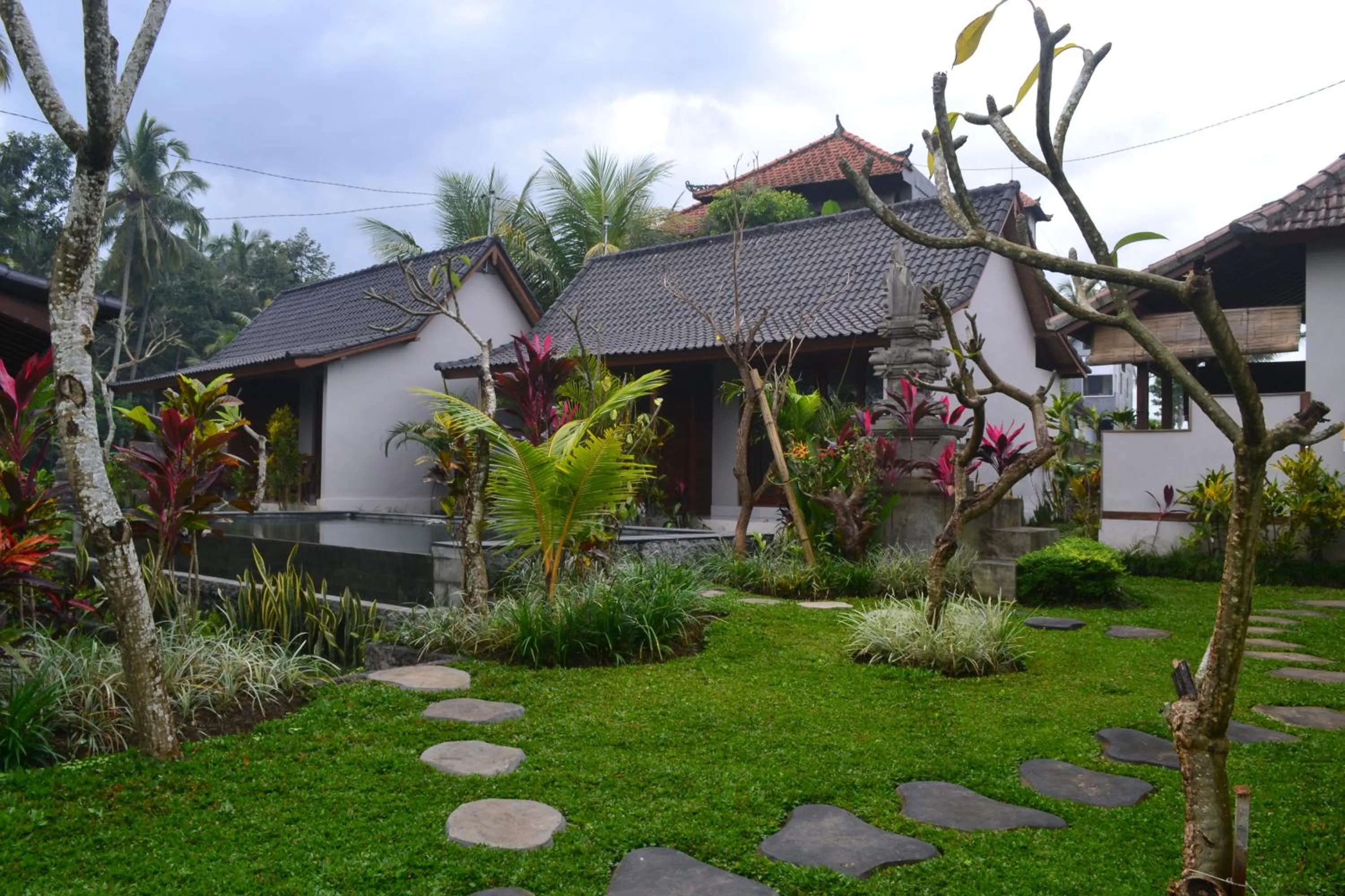 Garden view in Buda Cottage Ubud