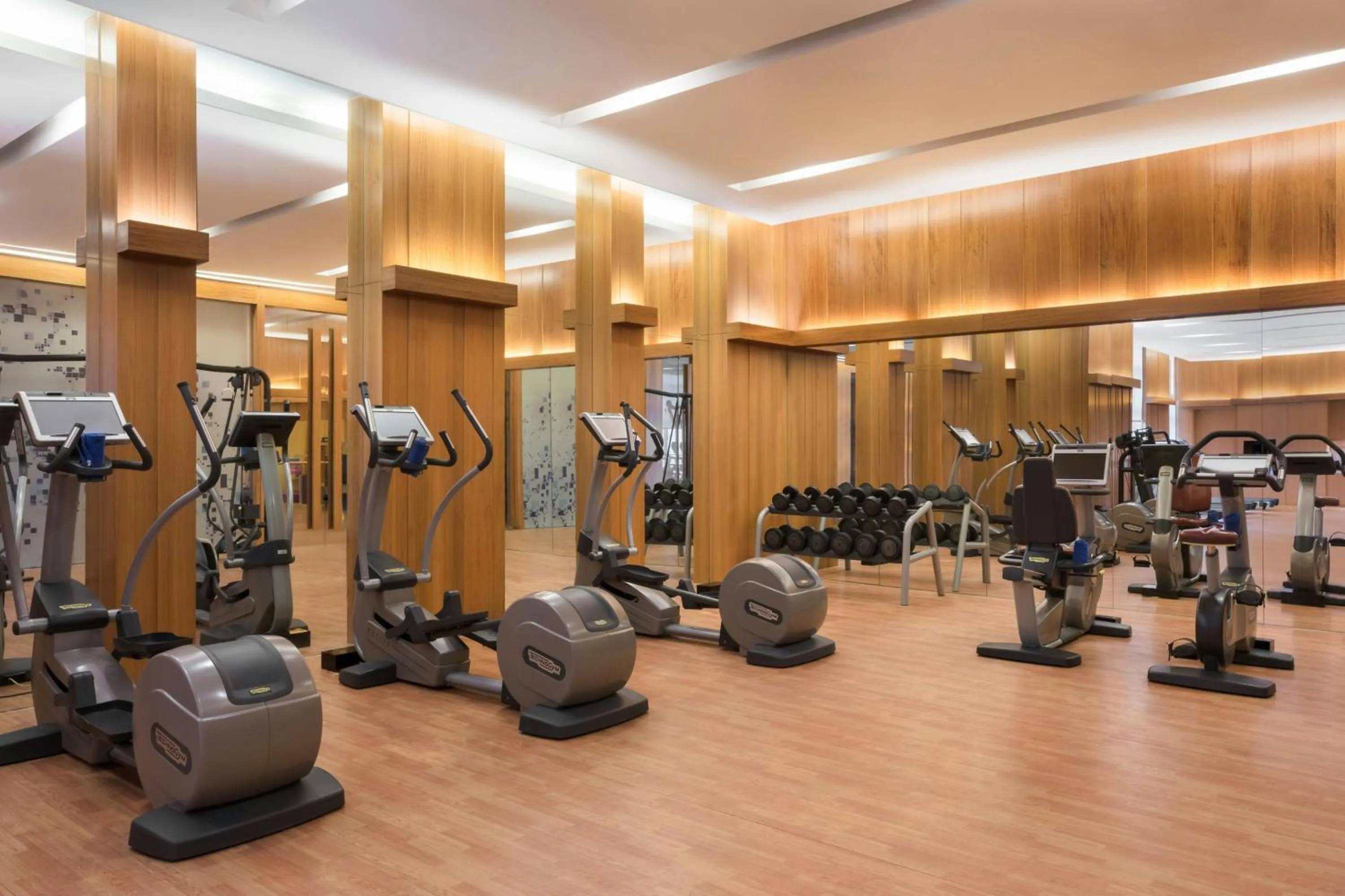Fitness centre/facilities in Sheraton Wuxi Binhu Hotel