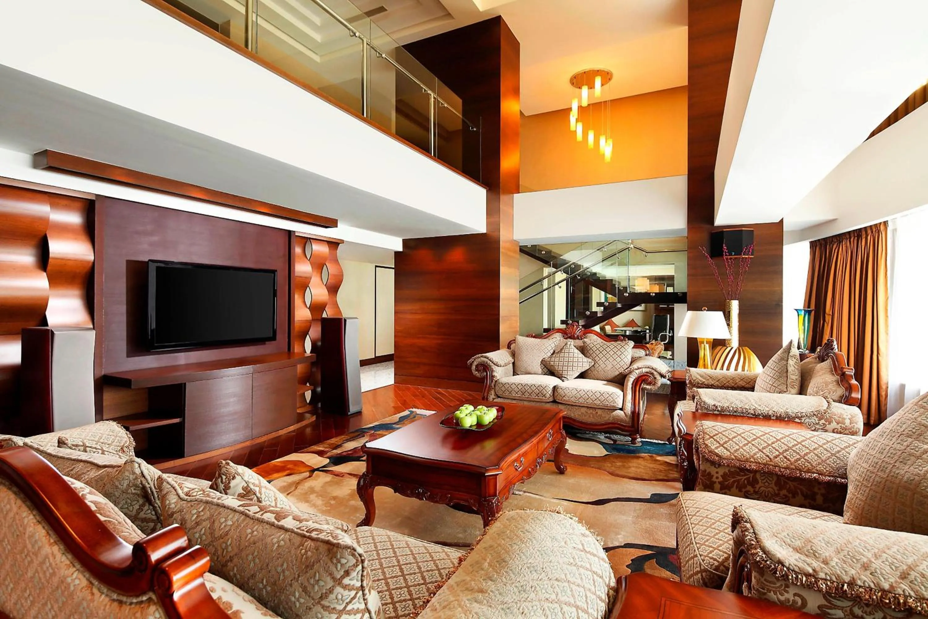 Living room in Sheraton Xiamen Hotel