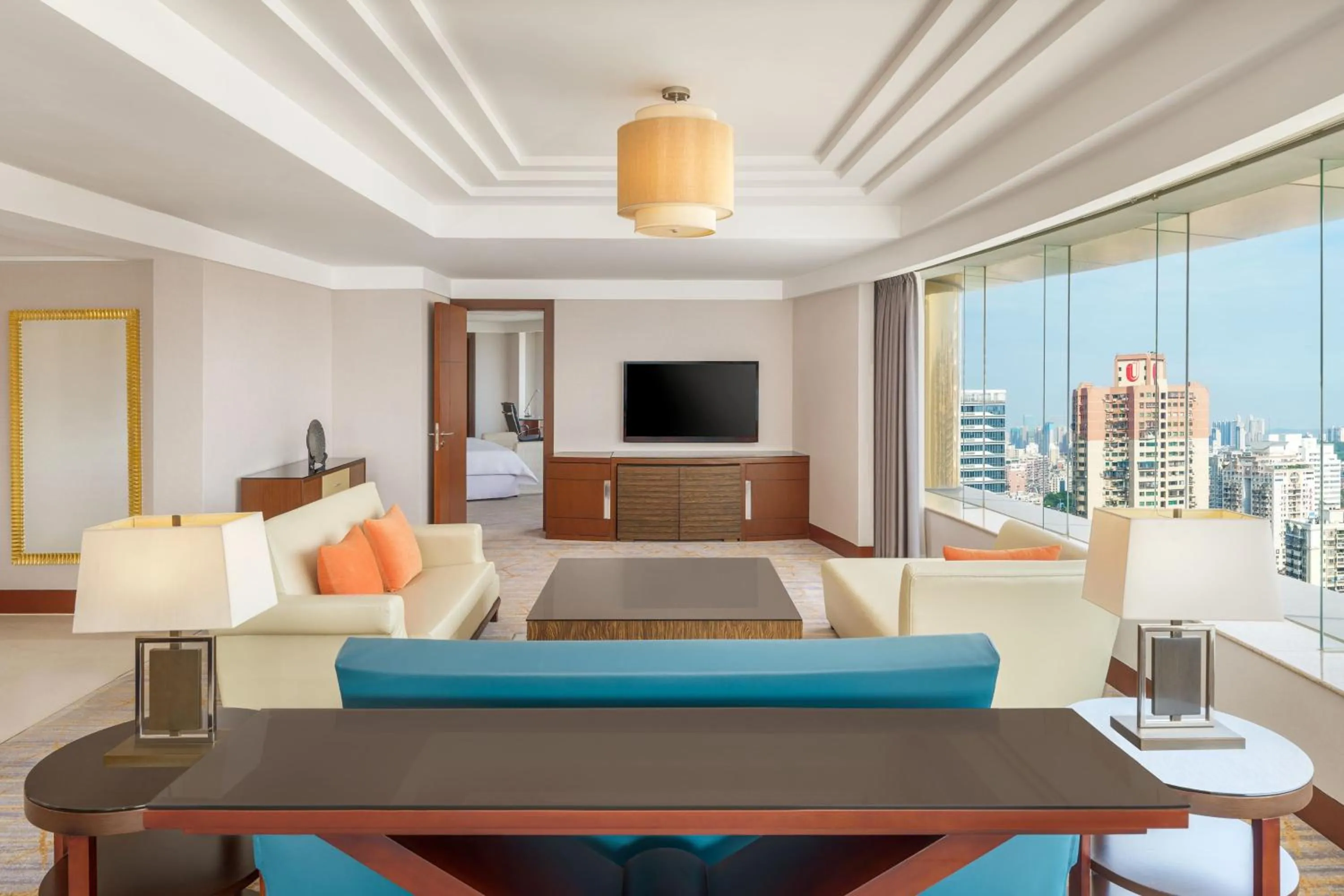 Bedroom in Sheraton Xiamen Hotel