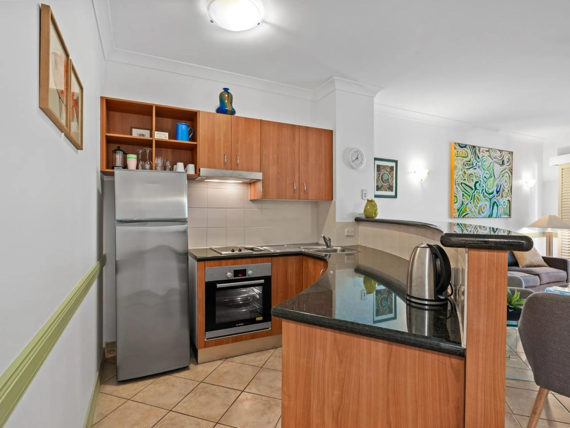 Kitchen or kitchenette in Waterfront Terraces