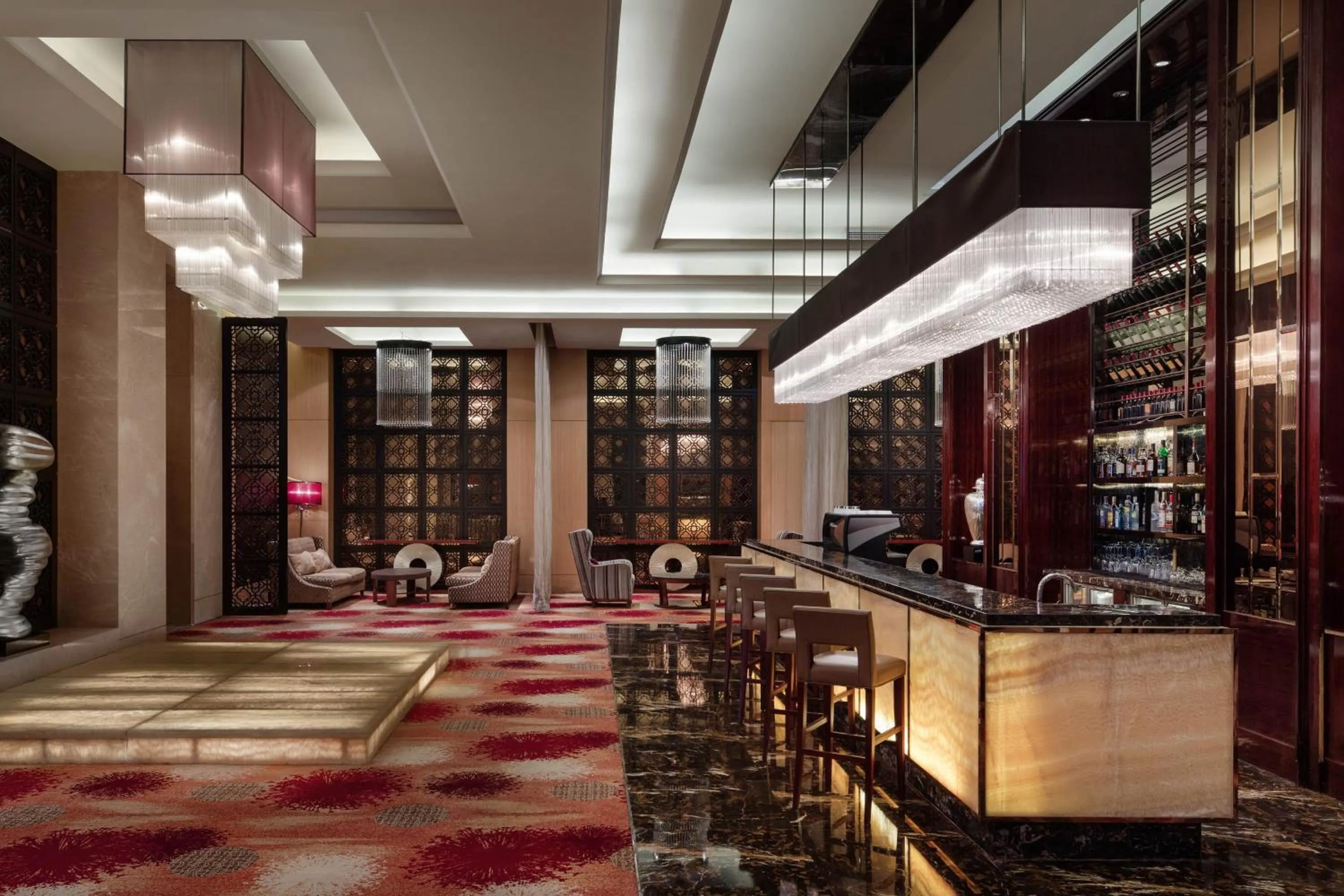 Lobby or reception in Sheraton Zhenjiang Hotel