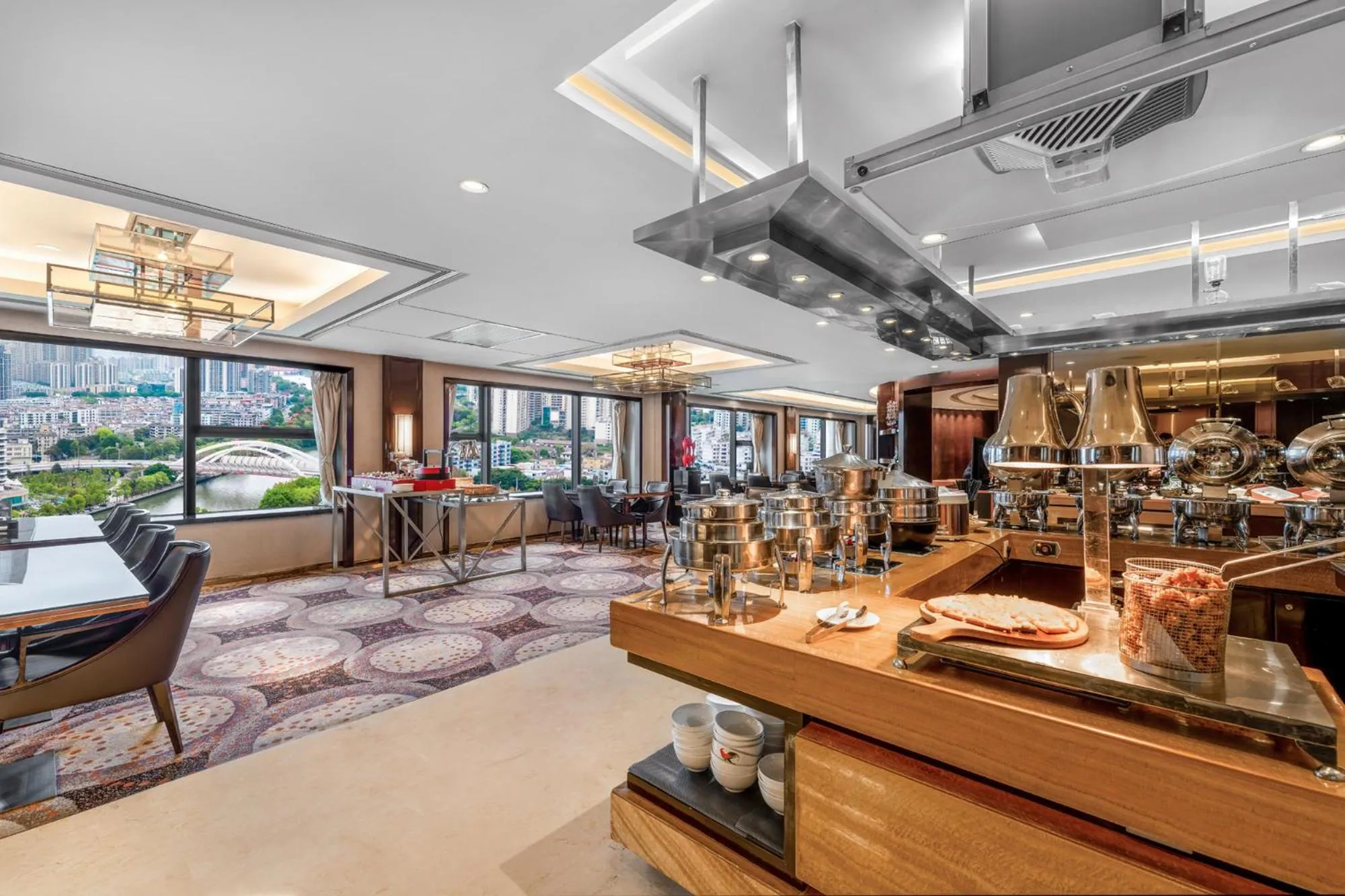 Breakfast in Sheraton Zhongshan Hotel