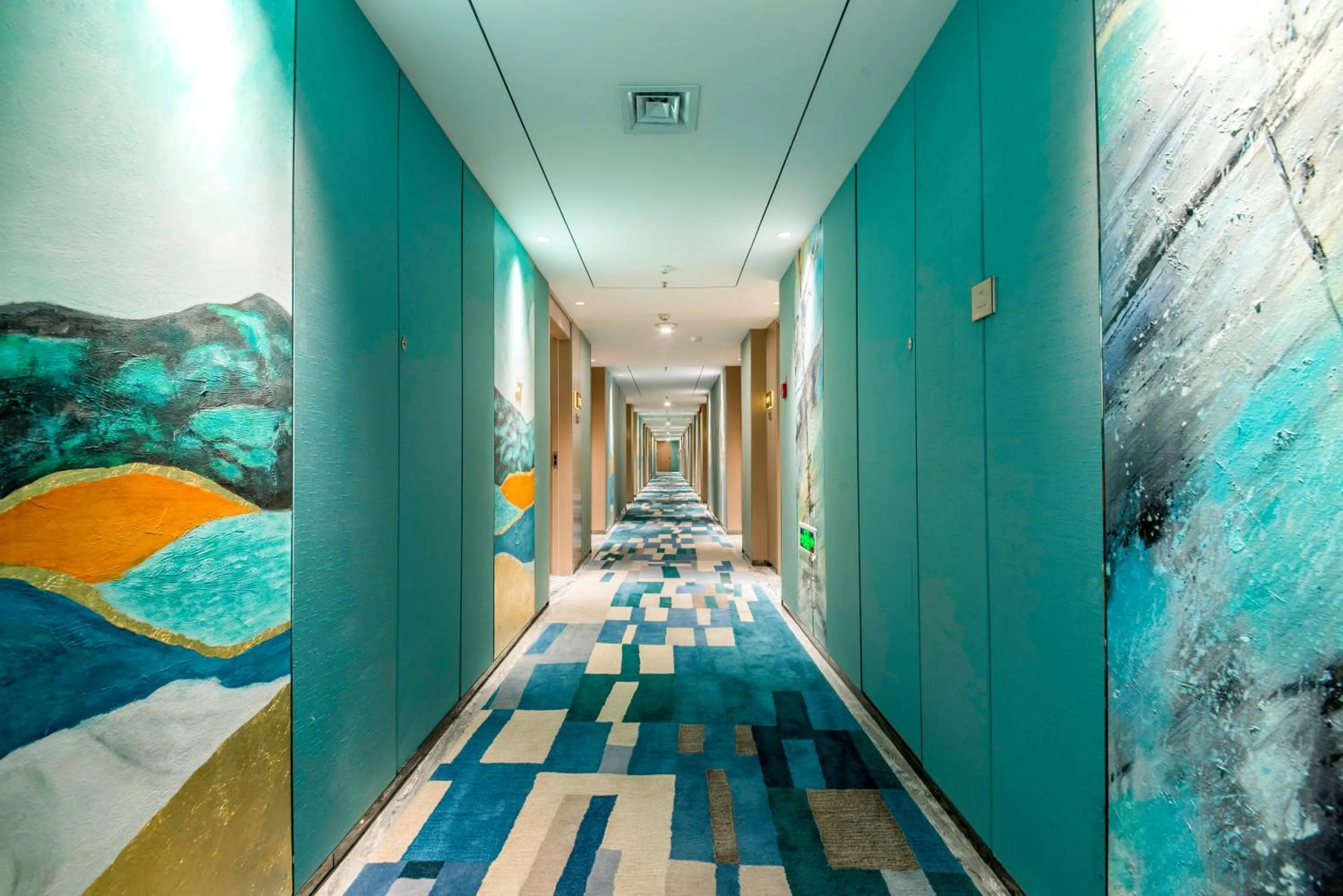 Property building in Chengdu Tianfu Sunshine Hotel