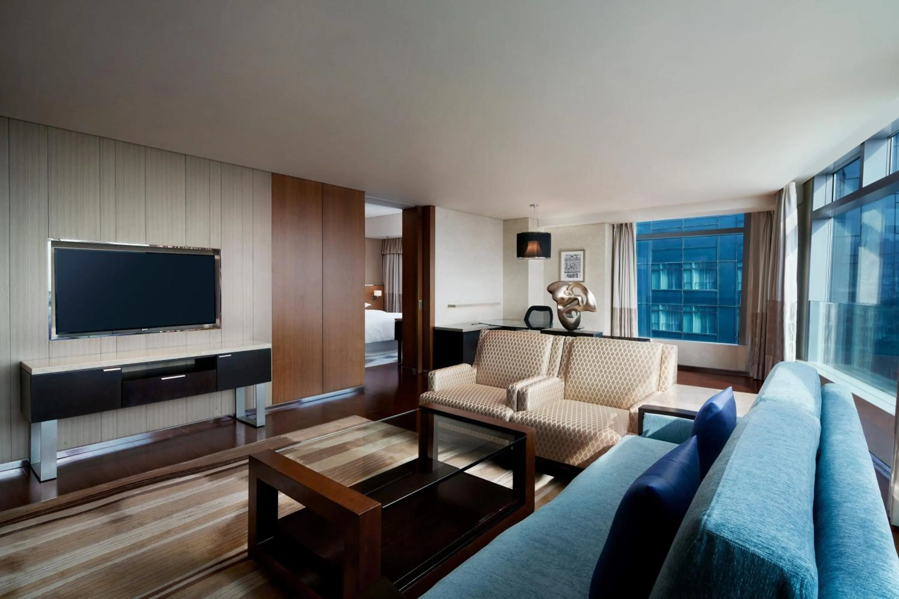 Living room in Sheraton Grand Beijing Dongcheng Hotel