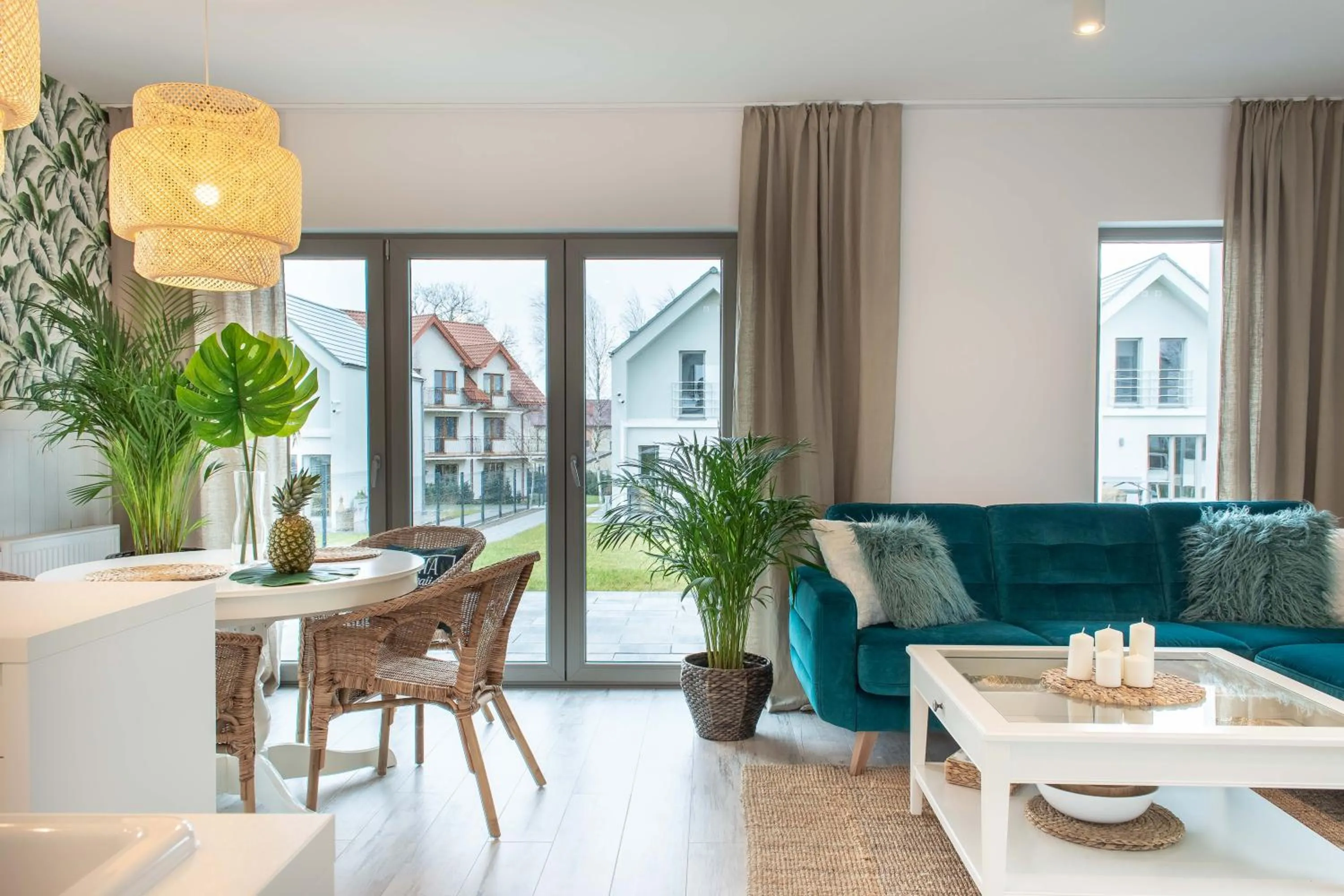 TV and multimedia in KOMFORTOWE DOMKI Brzozowa Przystań nad morzem we Władysławowie