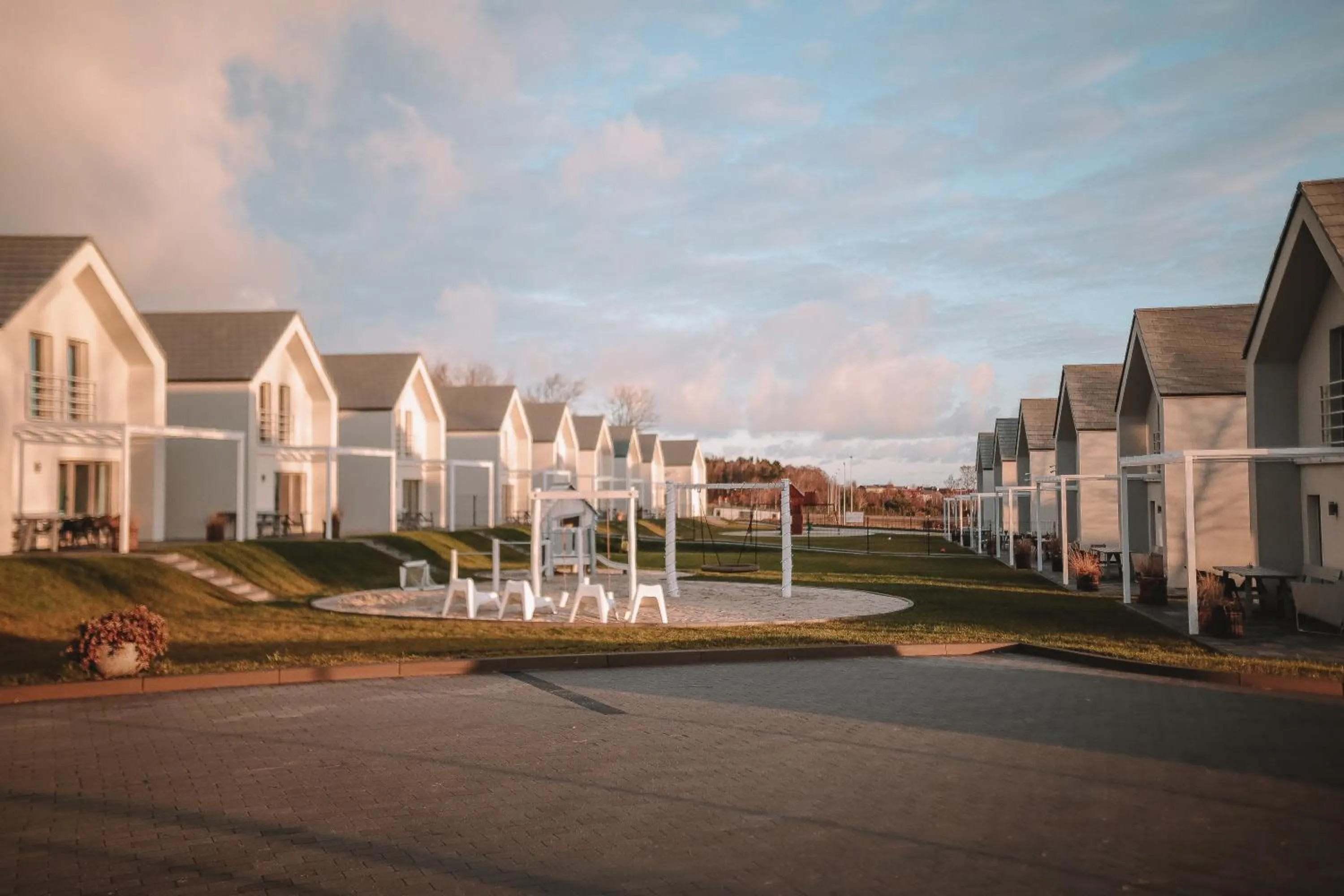 Property building in KOMFORTOWE DOMKI Brzozowa Przystań nad morzem we Władysławowie