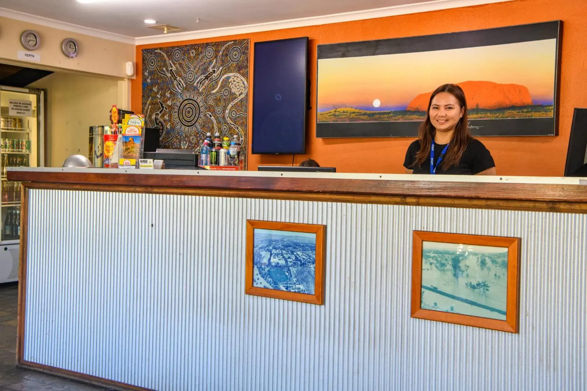 Lobby or reception in Desert Palms Alice Springs Lobby or reception in Desert Palms Alice Springs