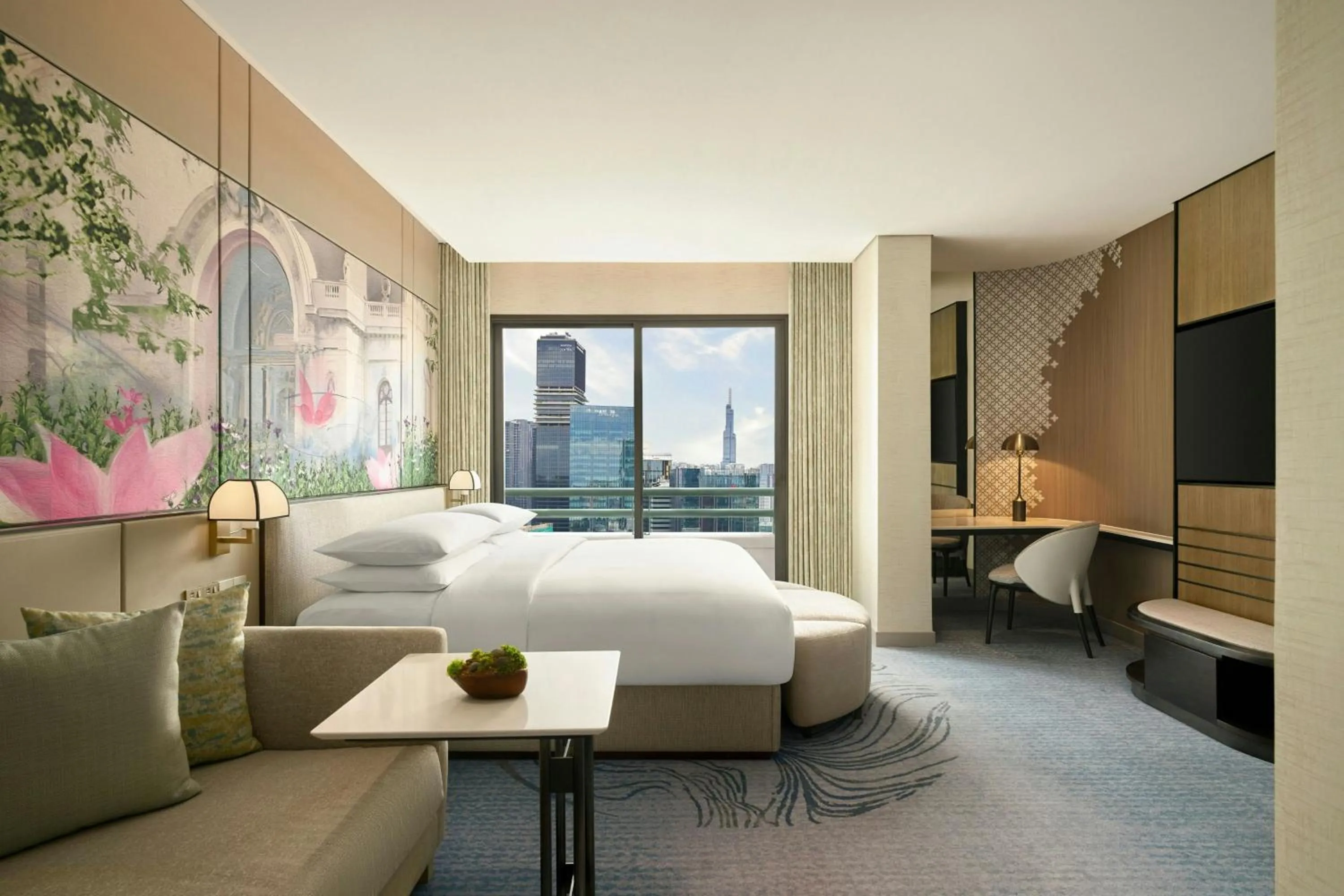 Bedroom, Bed in Sheraton Saigon Grand Opera Hotel