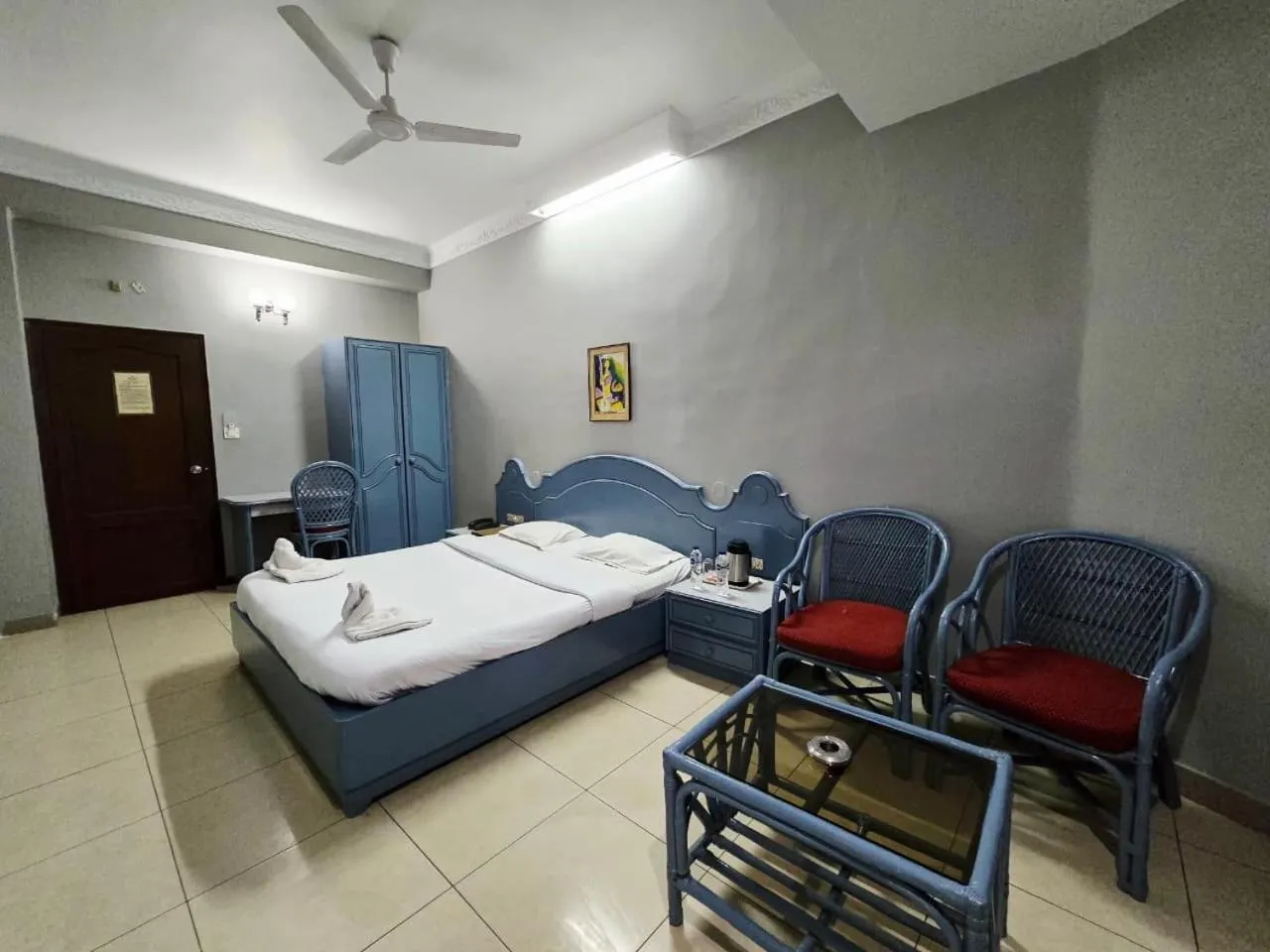 Bed in Park Palace Hotel