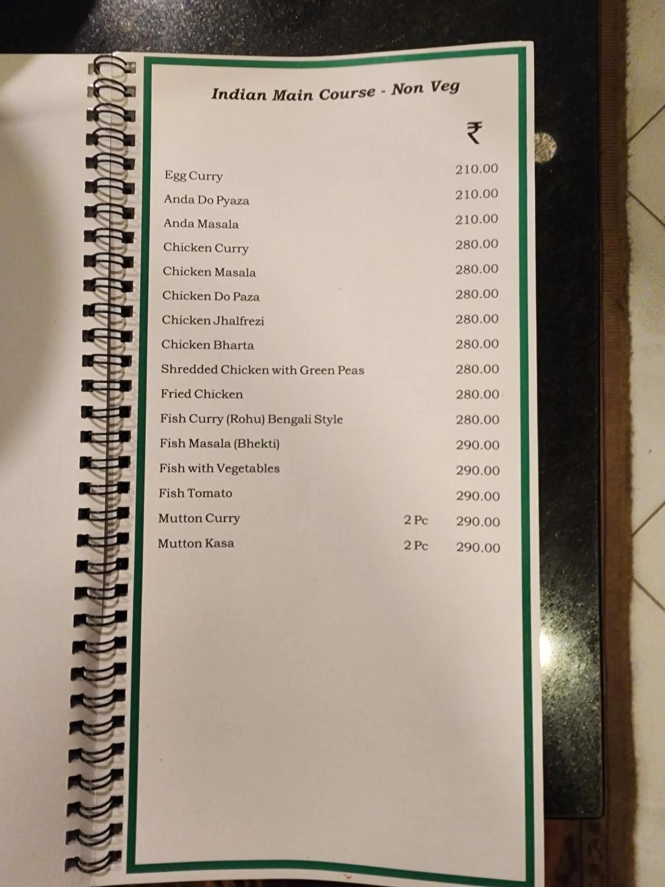 Food and drinks in Park Palace Hotel