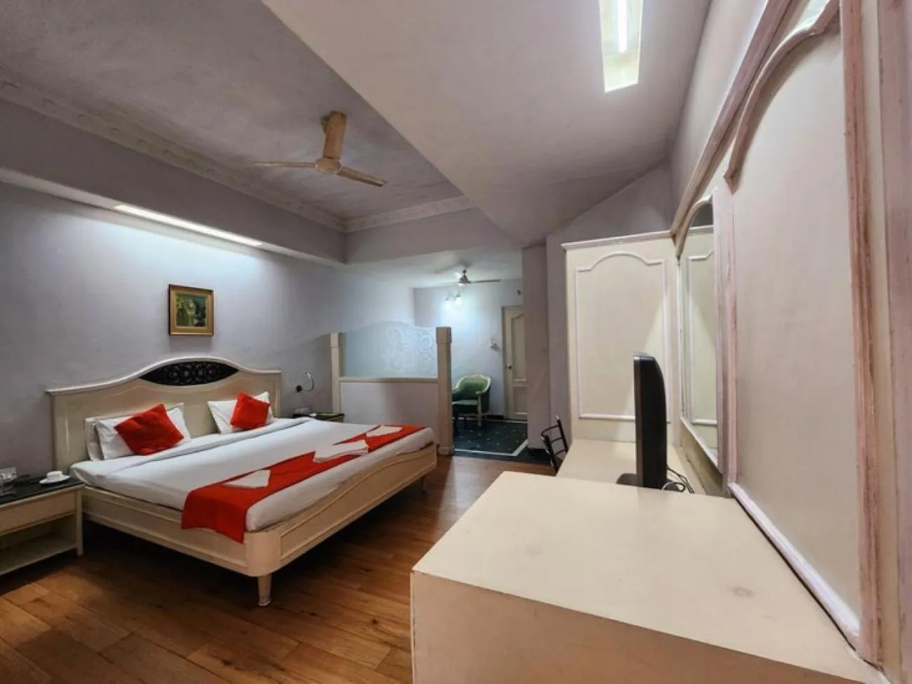 Bed in Park Palace Hotel