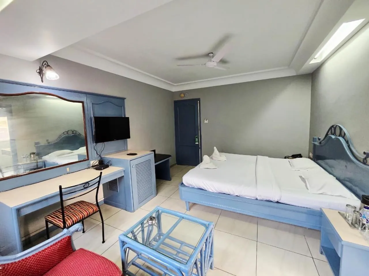 Bed in Park Palace Hotel