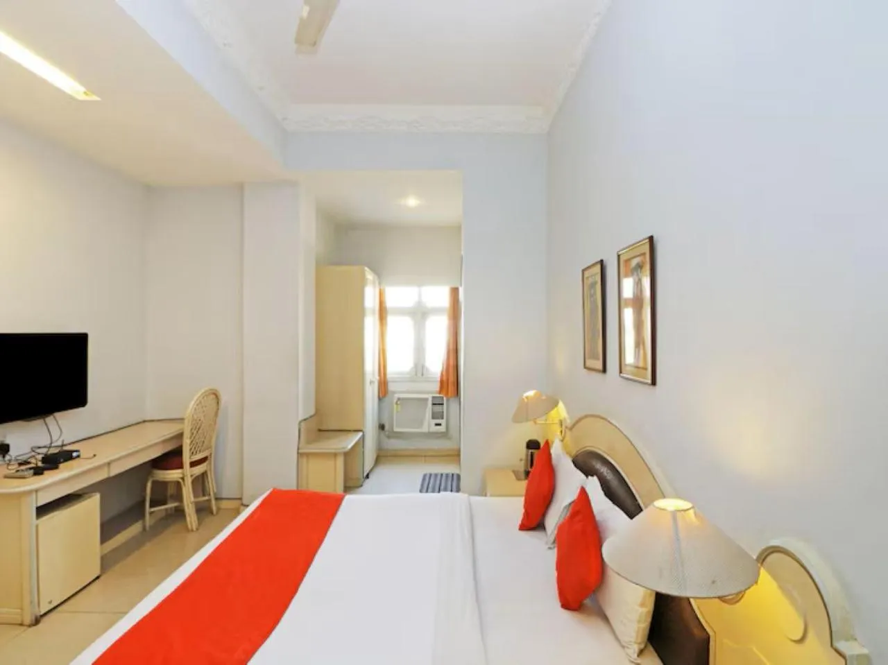 Bed in Park Palace Hotel