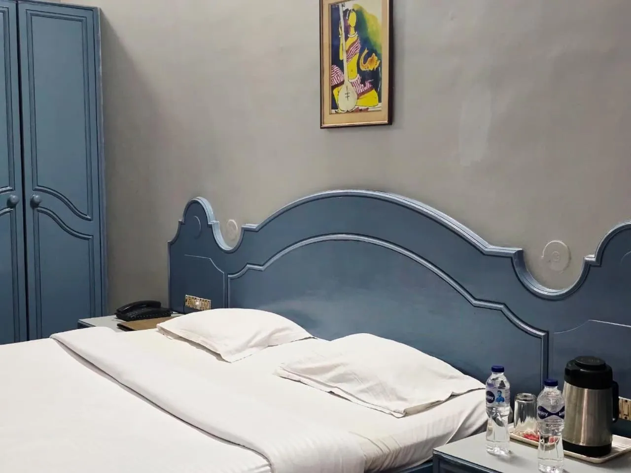 Bed in Park Palace Hotel