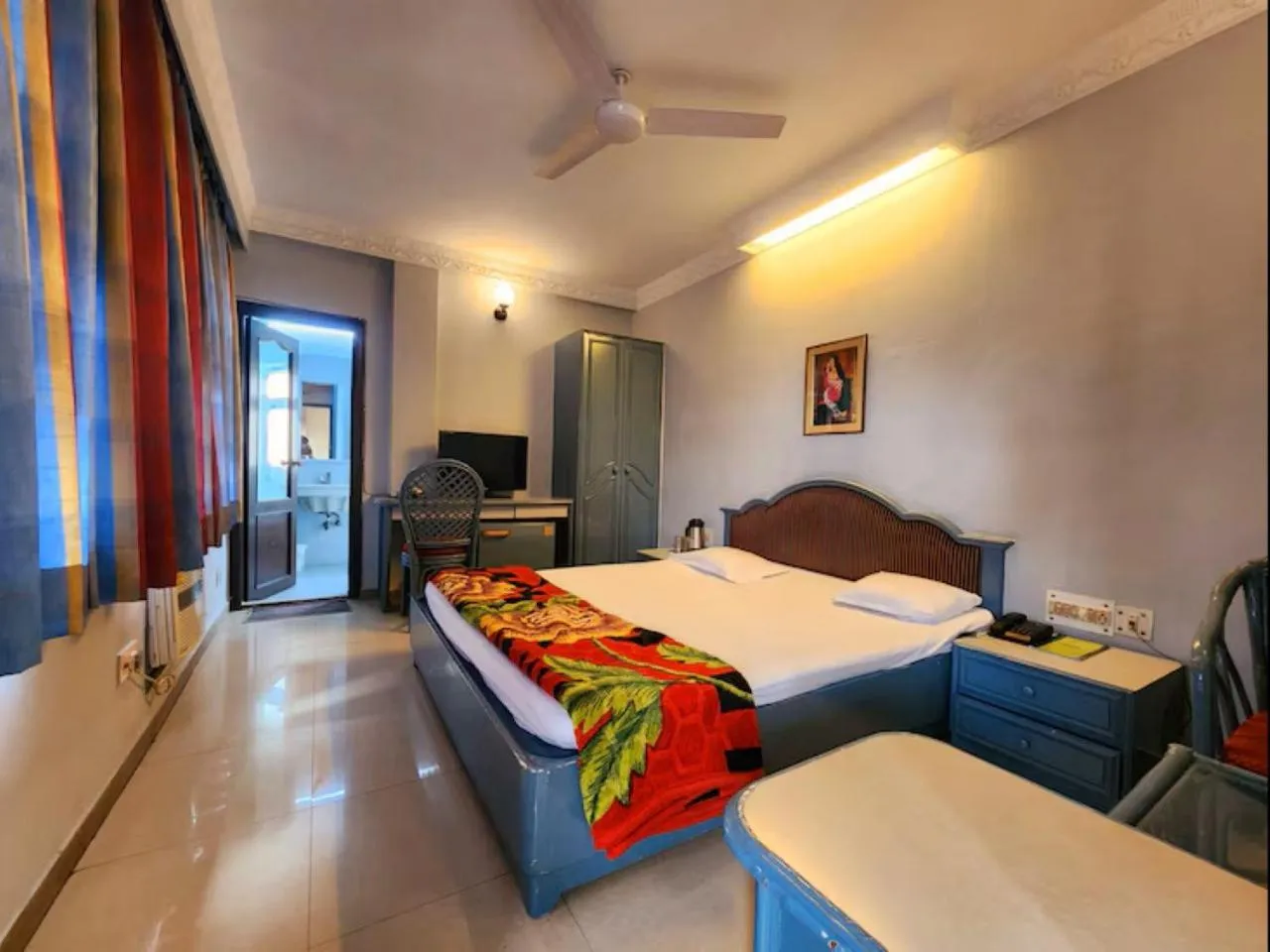 Bedroom, Bed in Park Palace Hotel