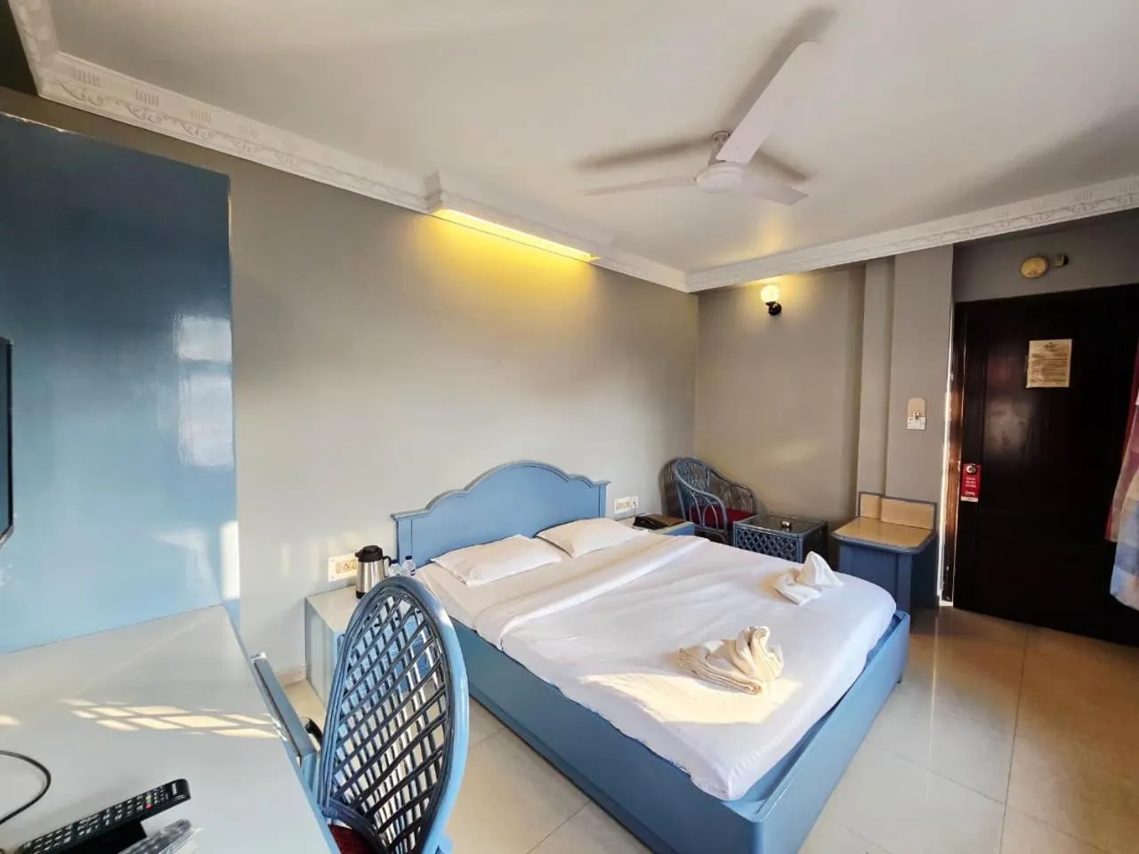 Bed in Park Palace Hotel