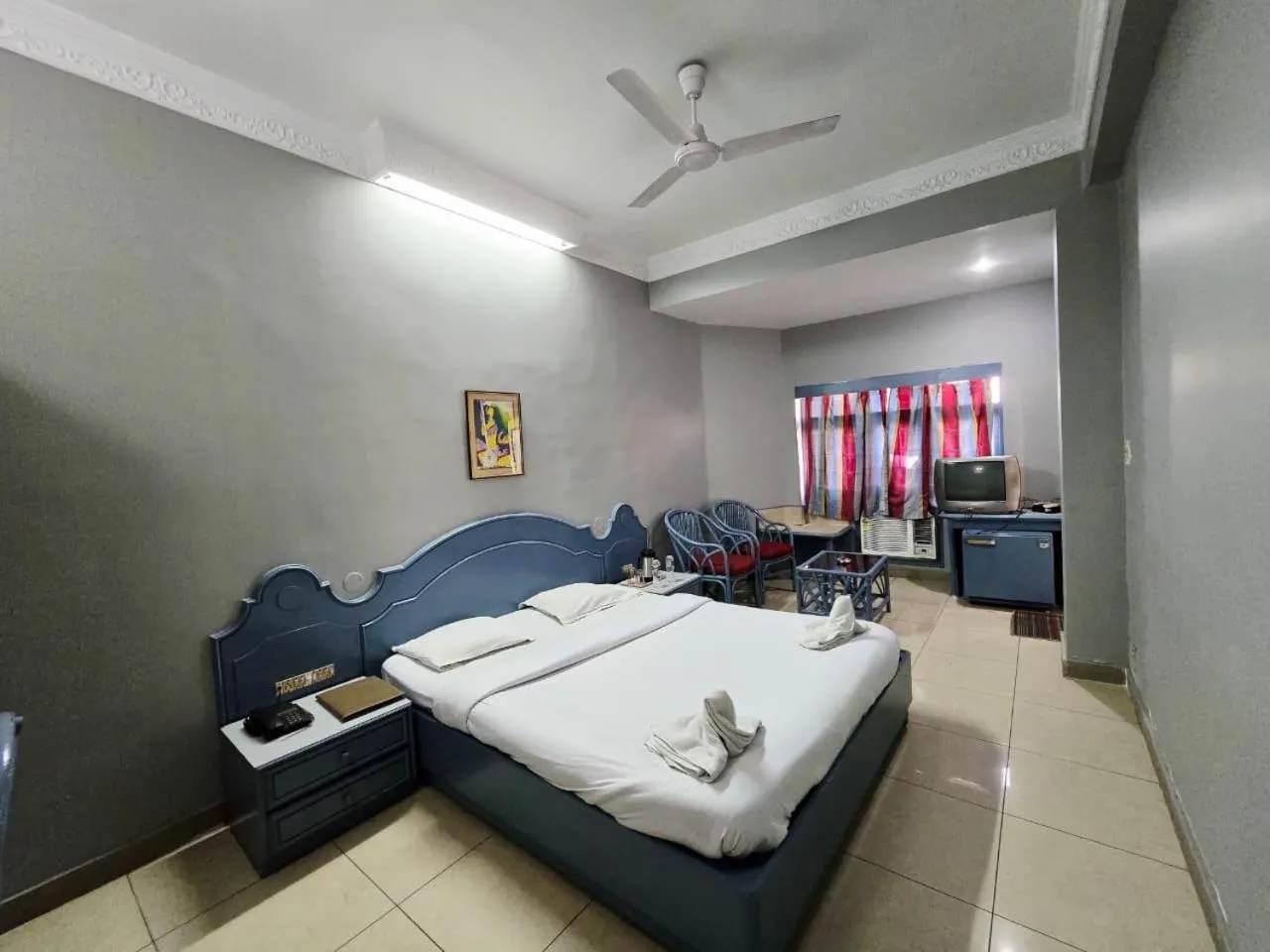 Bed in Park Palace Hotel