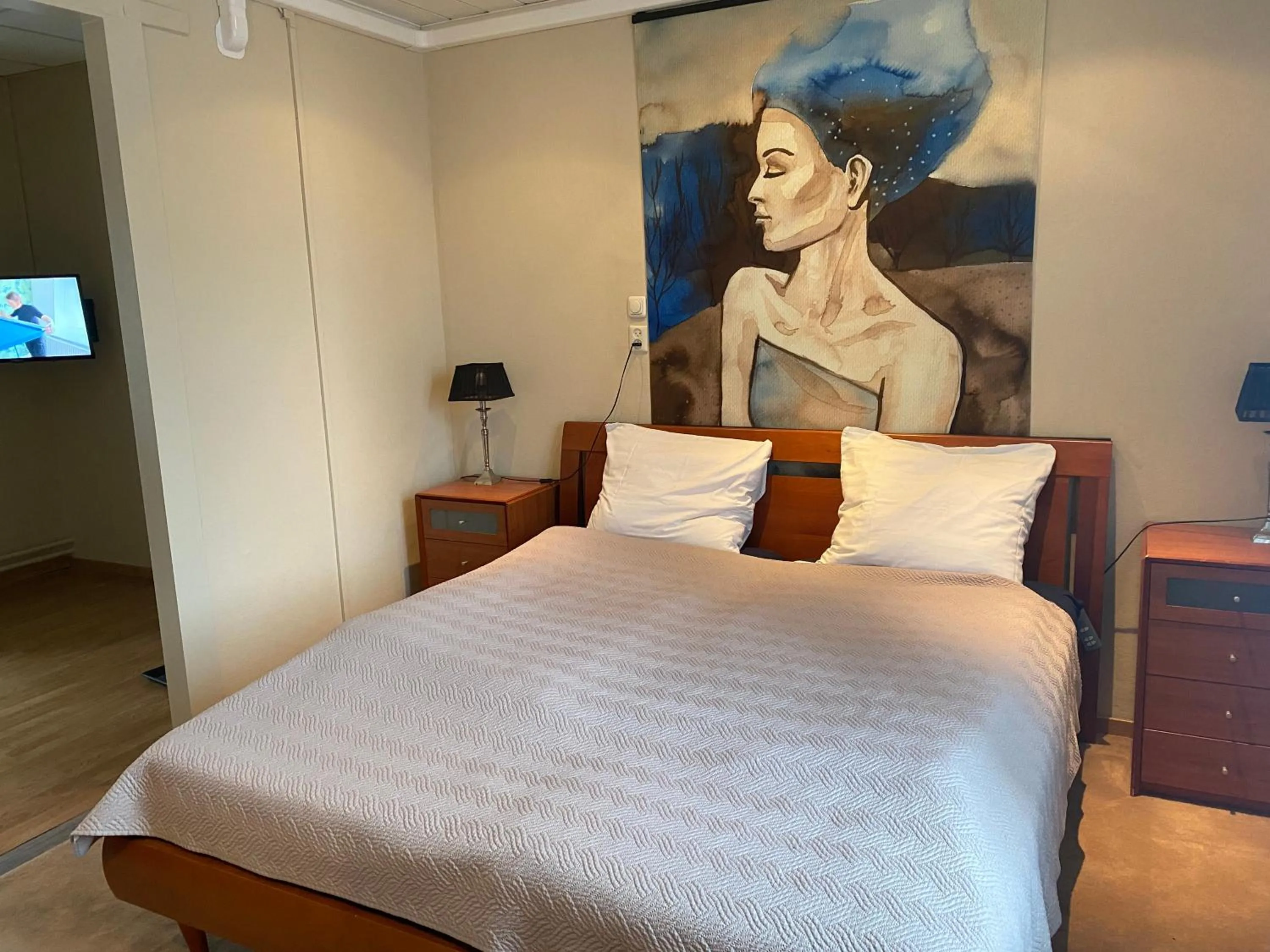 Bedroom, Bed in De Post B&B Restaurant