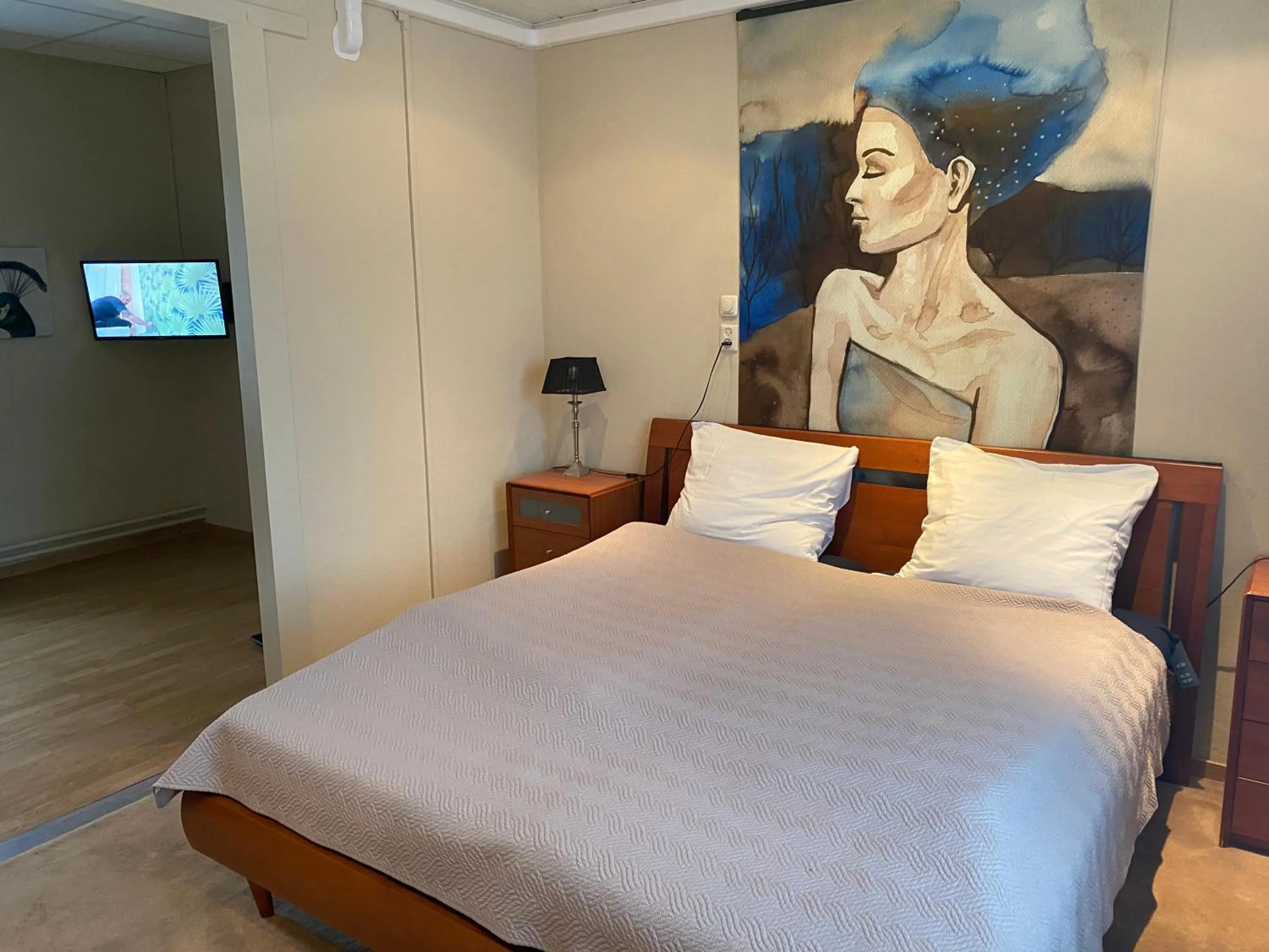 Bedroom, Bed in De Post B&B Restaurant