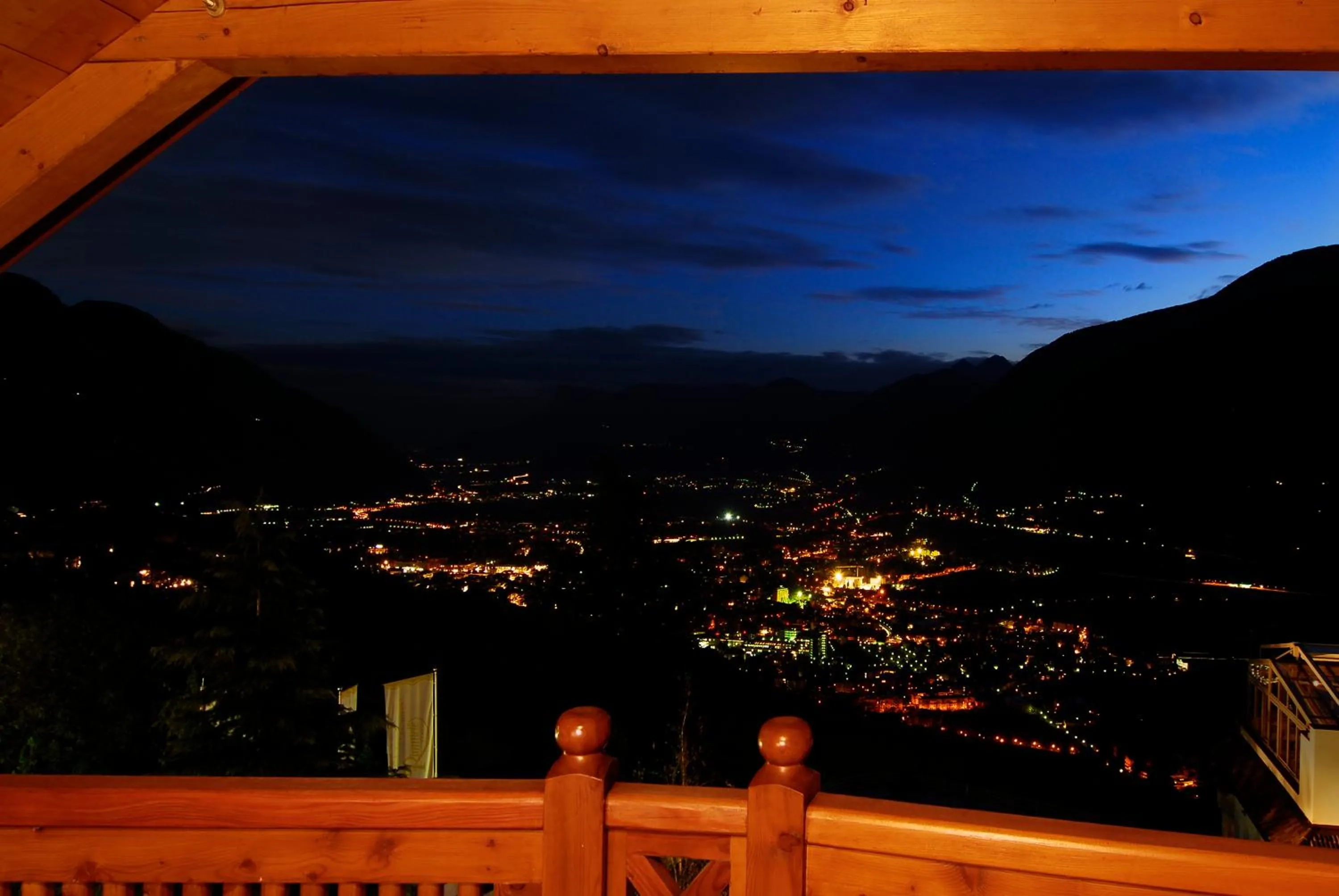Mountain view in Small Hotel Sonne