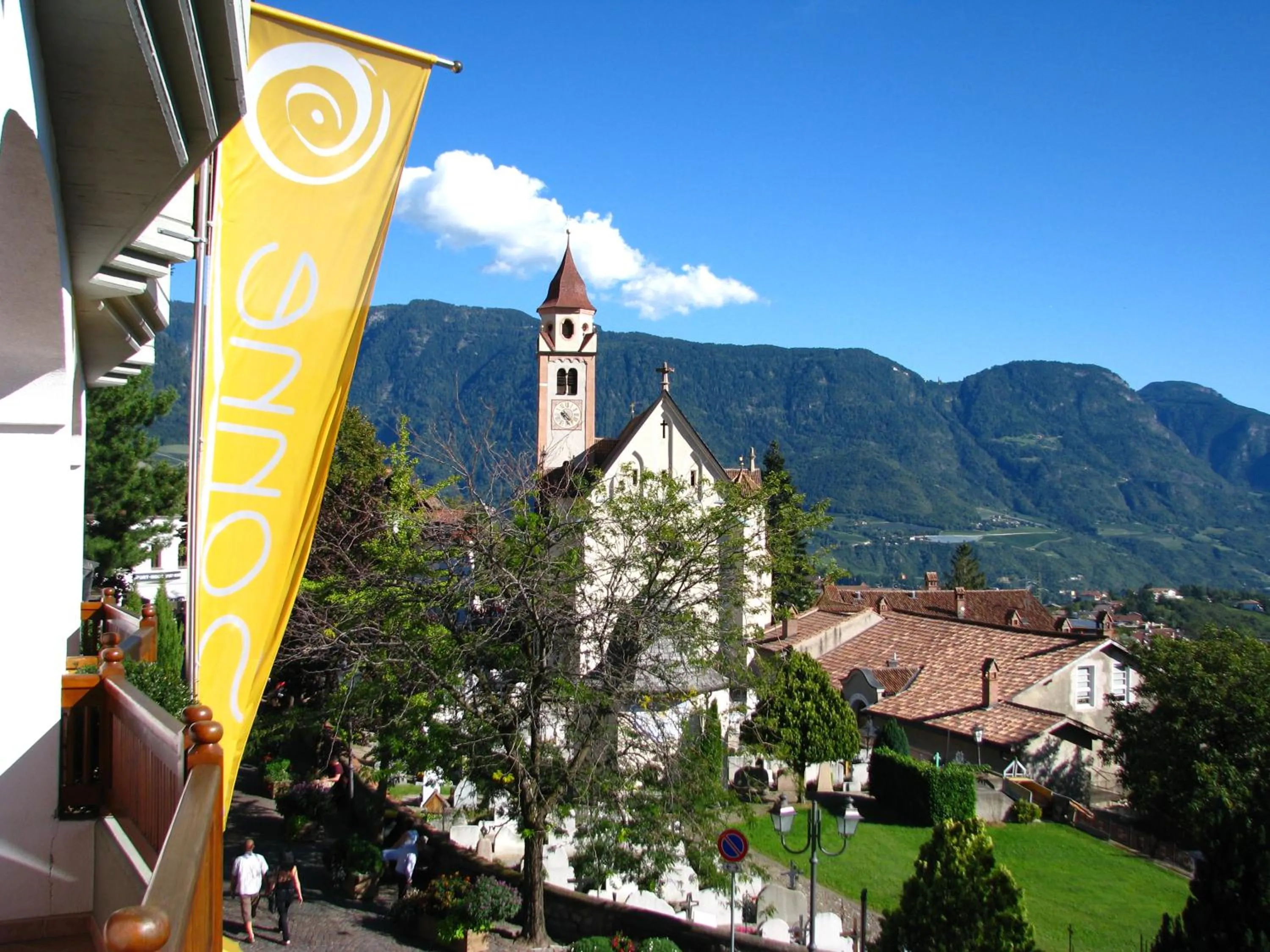 City view in Small Hotel Sonne