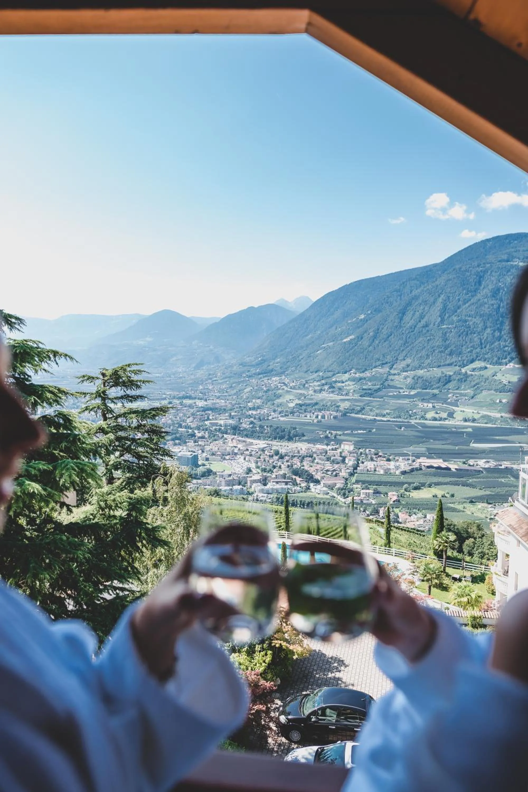 Natural landscape in Small Hotel Sonne
