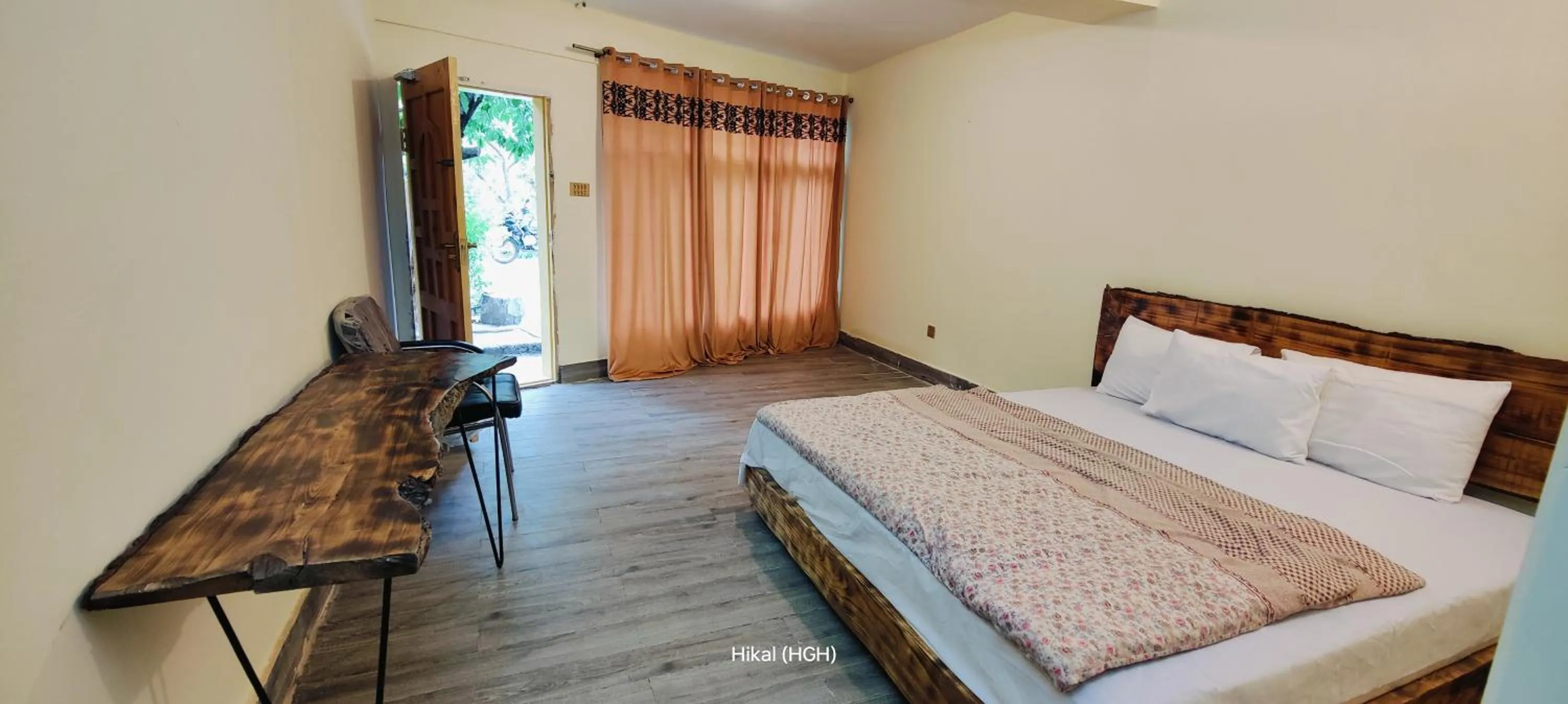 Bed in Hikal Guest House