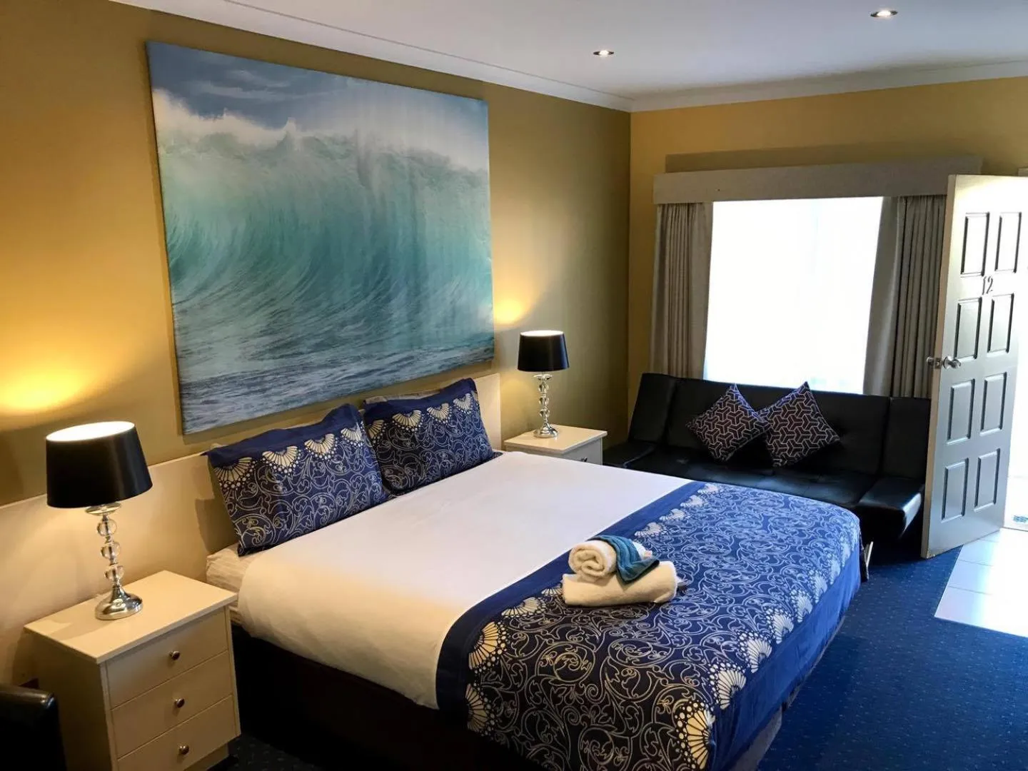 Bedroom, Bed in Kyabram Motor Inn