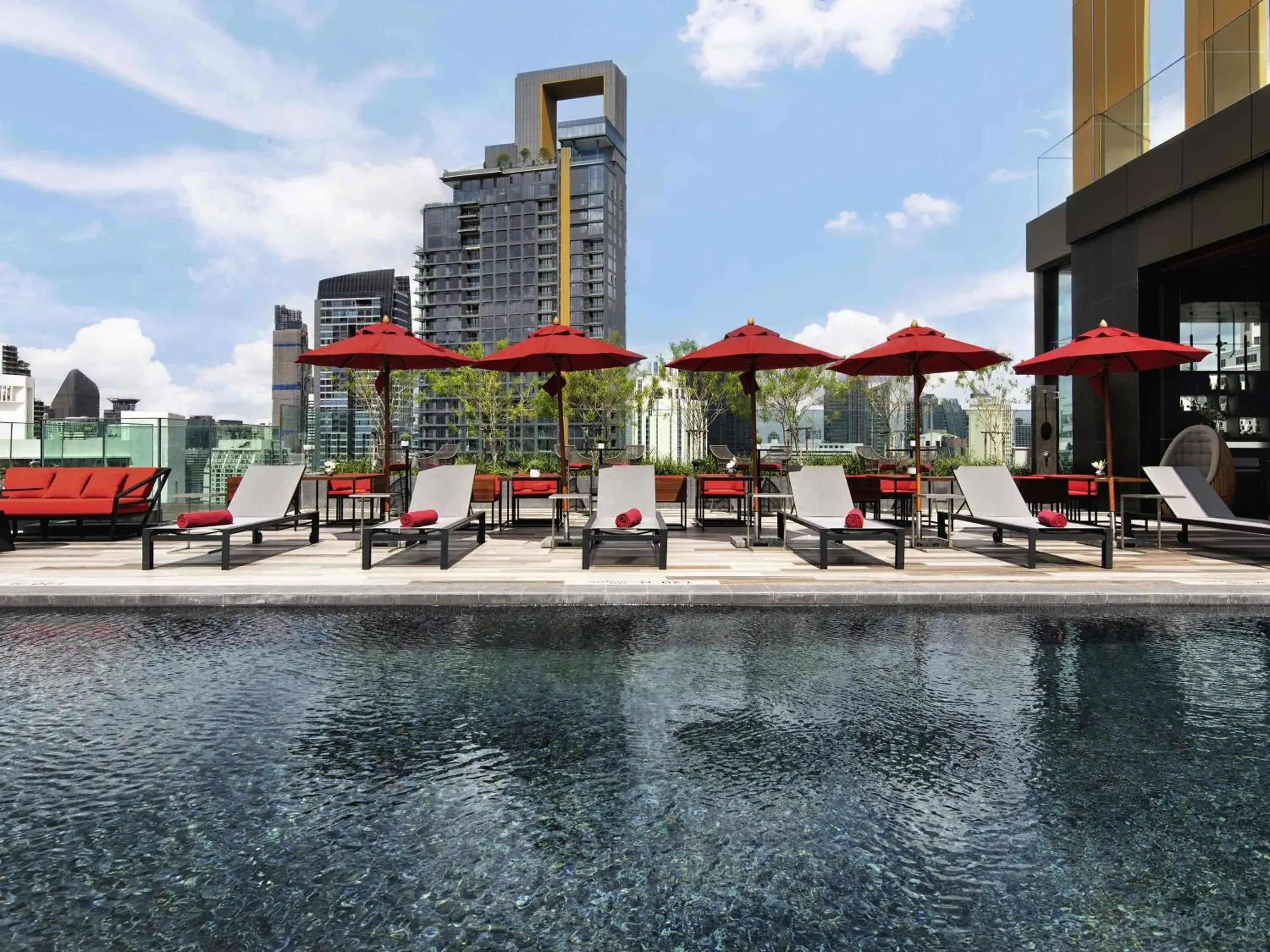 Pool view in ibis Styles Bangkok Sukhumvit 4 Pool view in ibis Styles Bangkok Sukhumvit 4