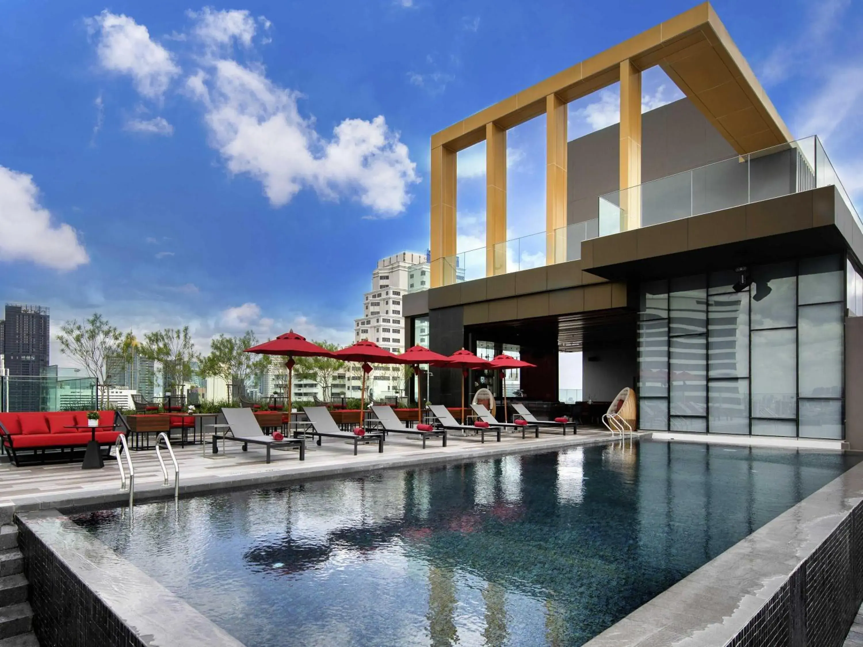 Pool view in ibis Styles Bangkok Sukhumvit 4 Pool view in ibis Styles Bangkok Sukhumvit 4