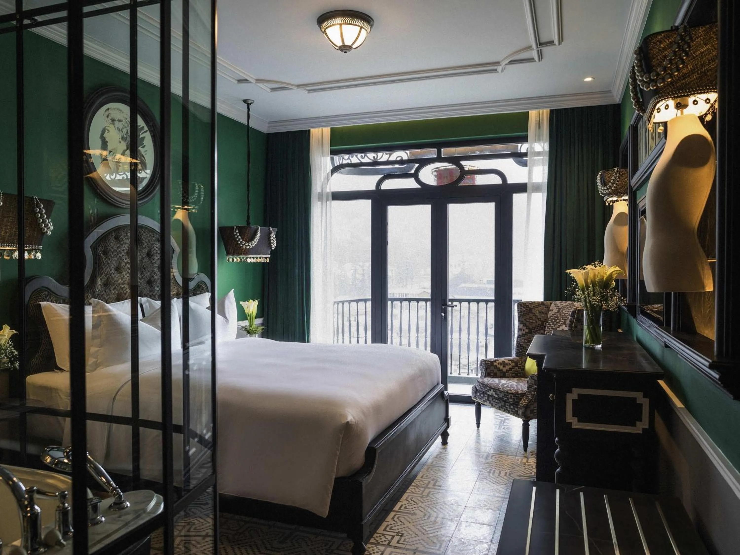 Bedroom, Bed in Hotel de la Coupole - MGallery