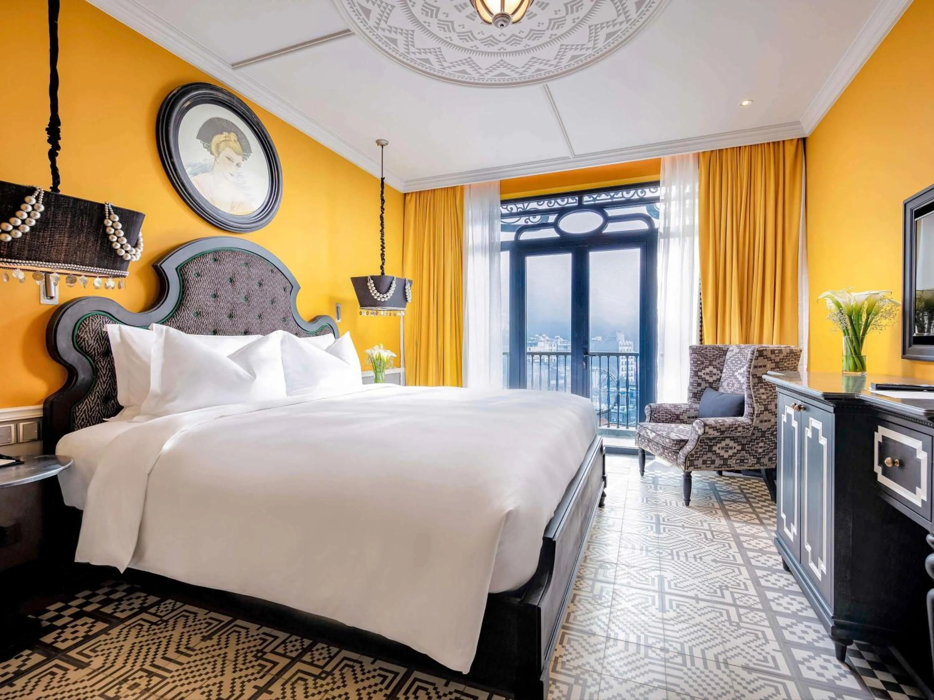 Bedroom, Bed in Hotel de la Coupole - MGallery