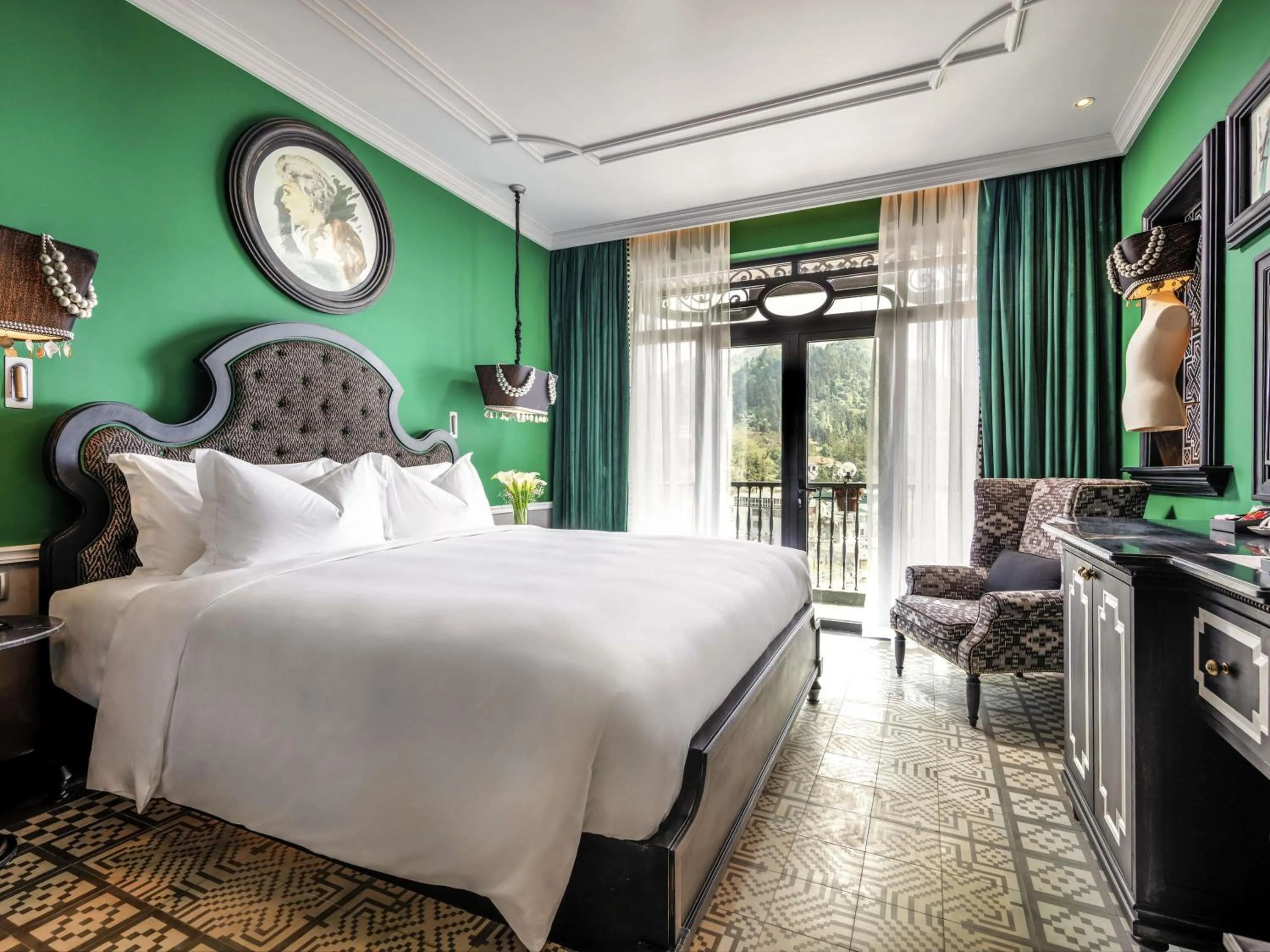 Bedroom, Bed in Hotel de la Coupole - MGallery