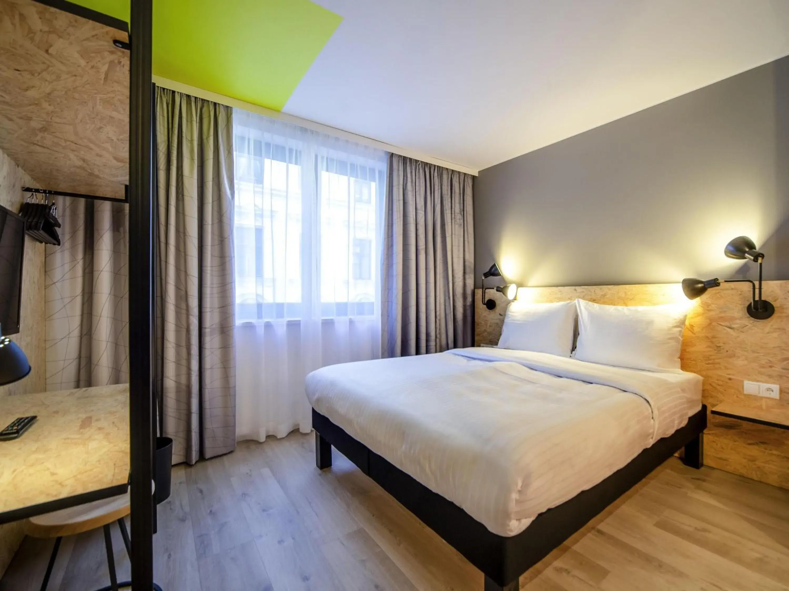 Bedroom, Bed in ibis Styles Wien Messe Prater Bedroom, Bed in ibis Styles Wien Messe Prater